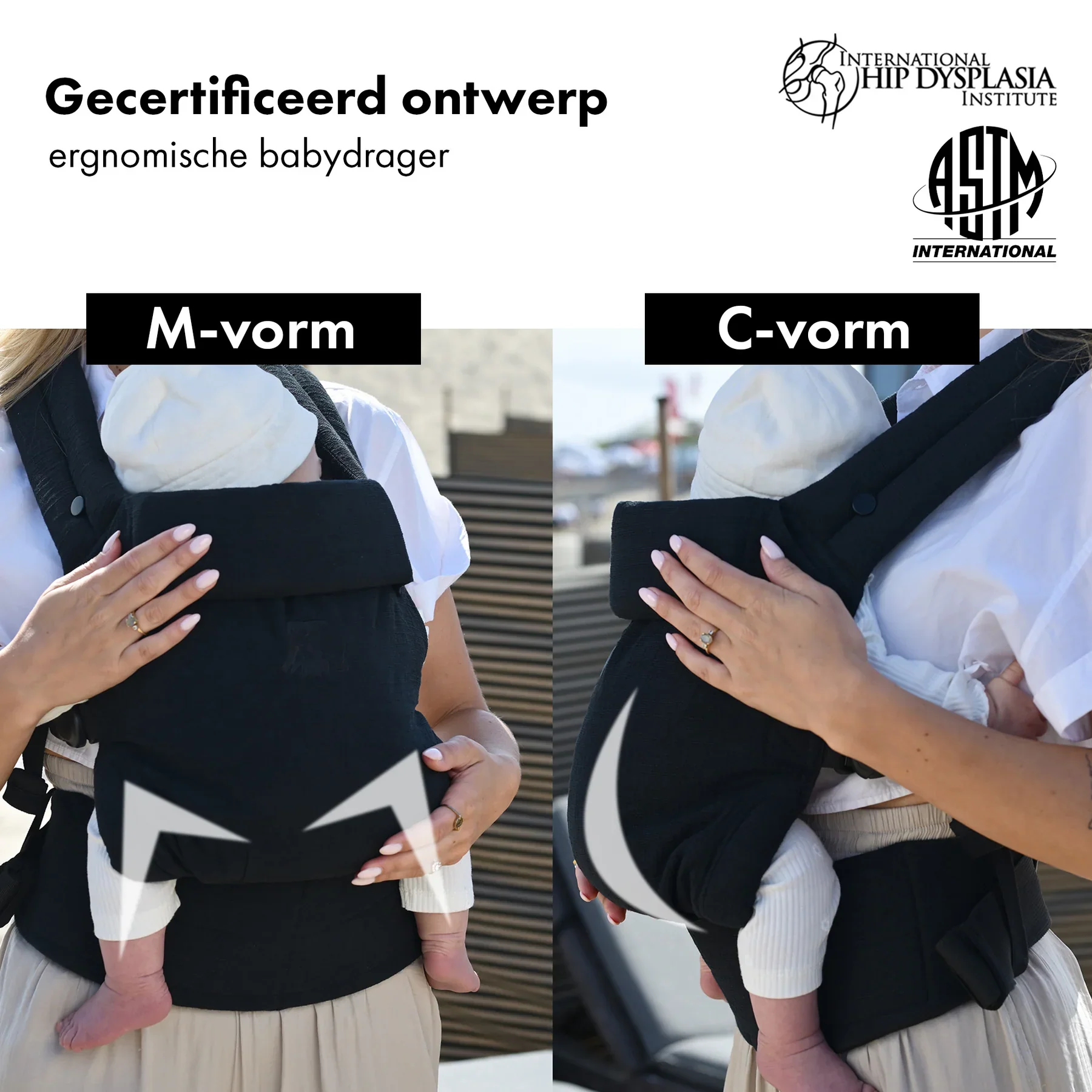 Mochila Porta Bebé Amora Negra - Image 6