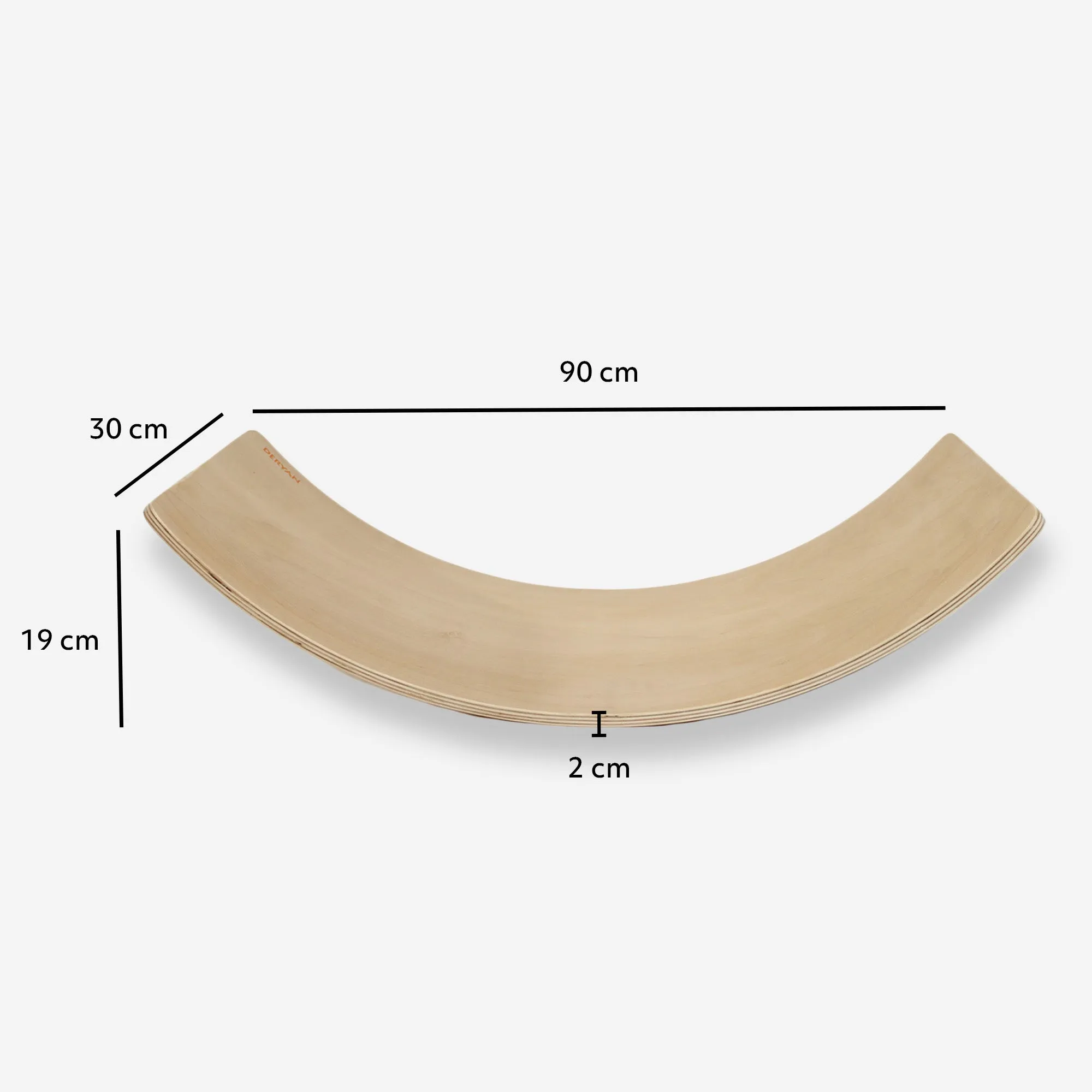 Tabla de Equilibrio de Madera 90cm - wobl - Image 3