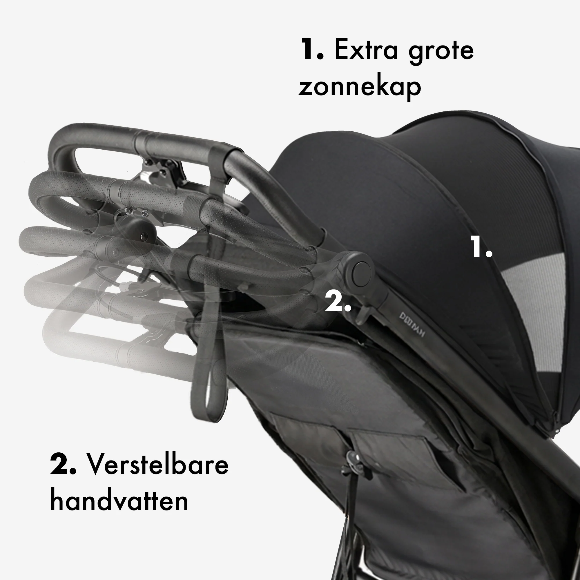 Cochecito de running Bolt Negro - Image 6