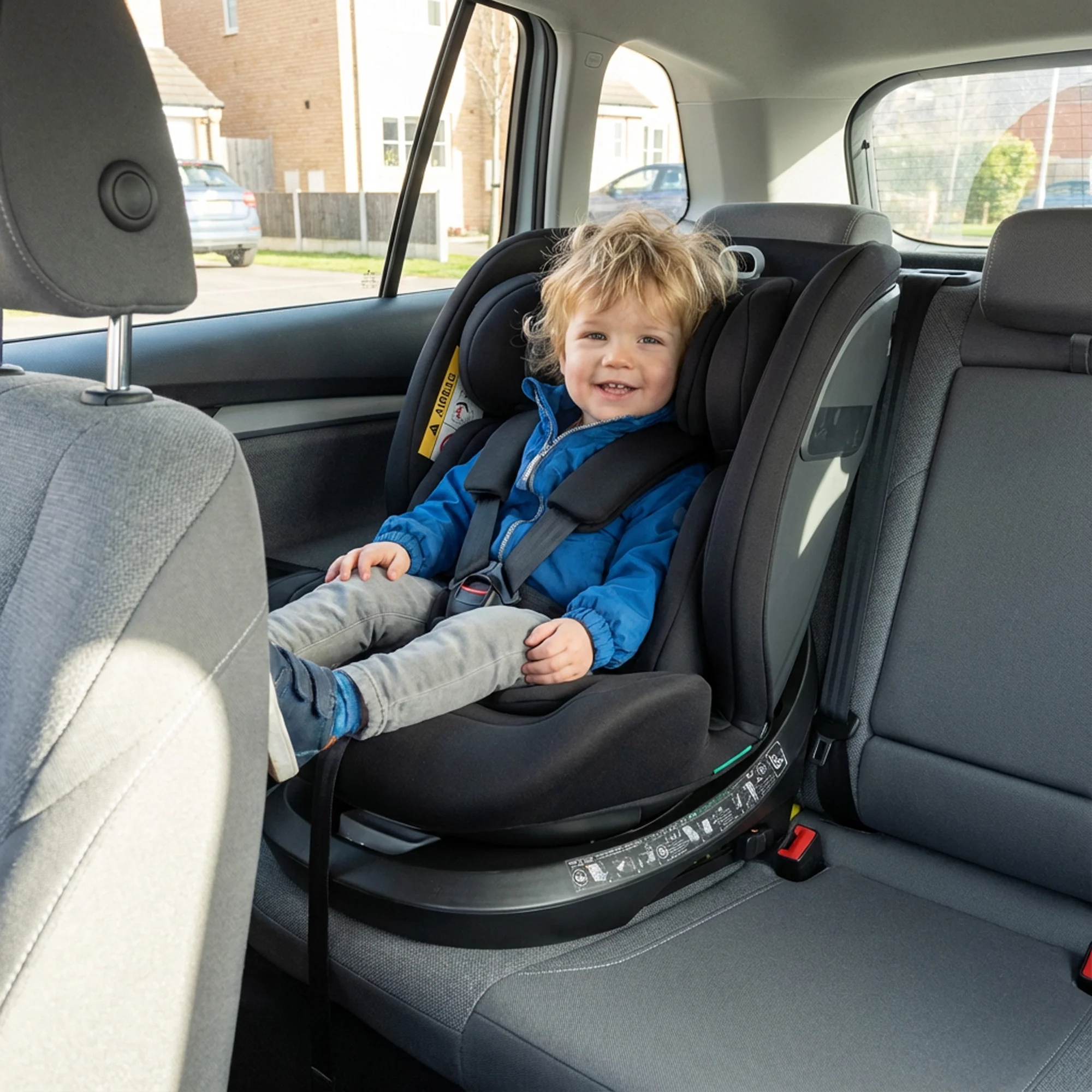 Silla de coche Cassie Luxe I-size - Grupos 0-1-2-3 - Isofix - Giratoria 360° - Nougat - Image 3
