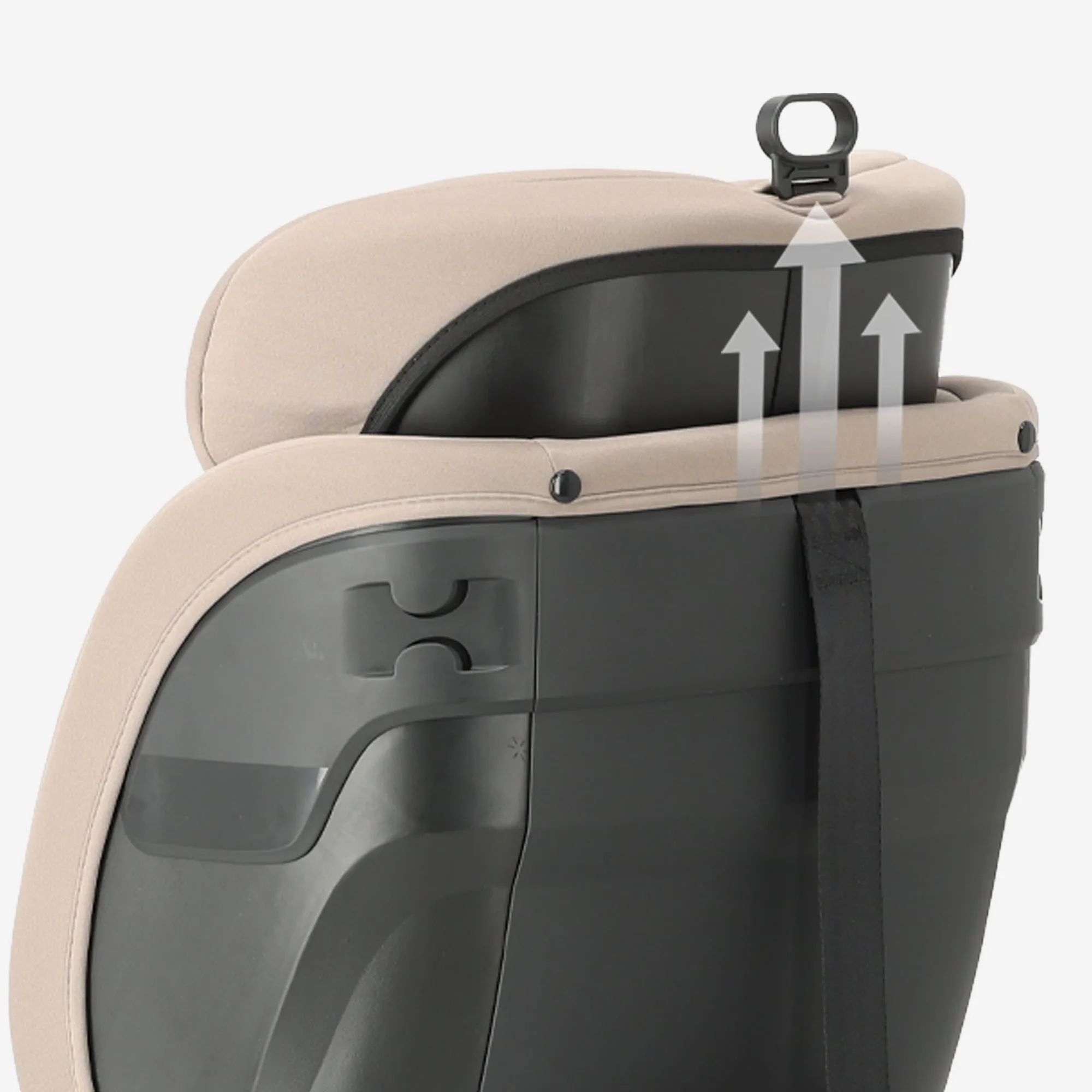 Silla de coche Cassie Luxe I-size - Grupos 0-1-2-3 - Isofix - Giratoria 360° - Nougat - Image 9