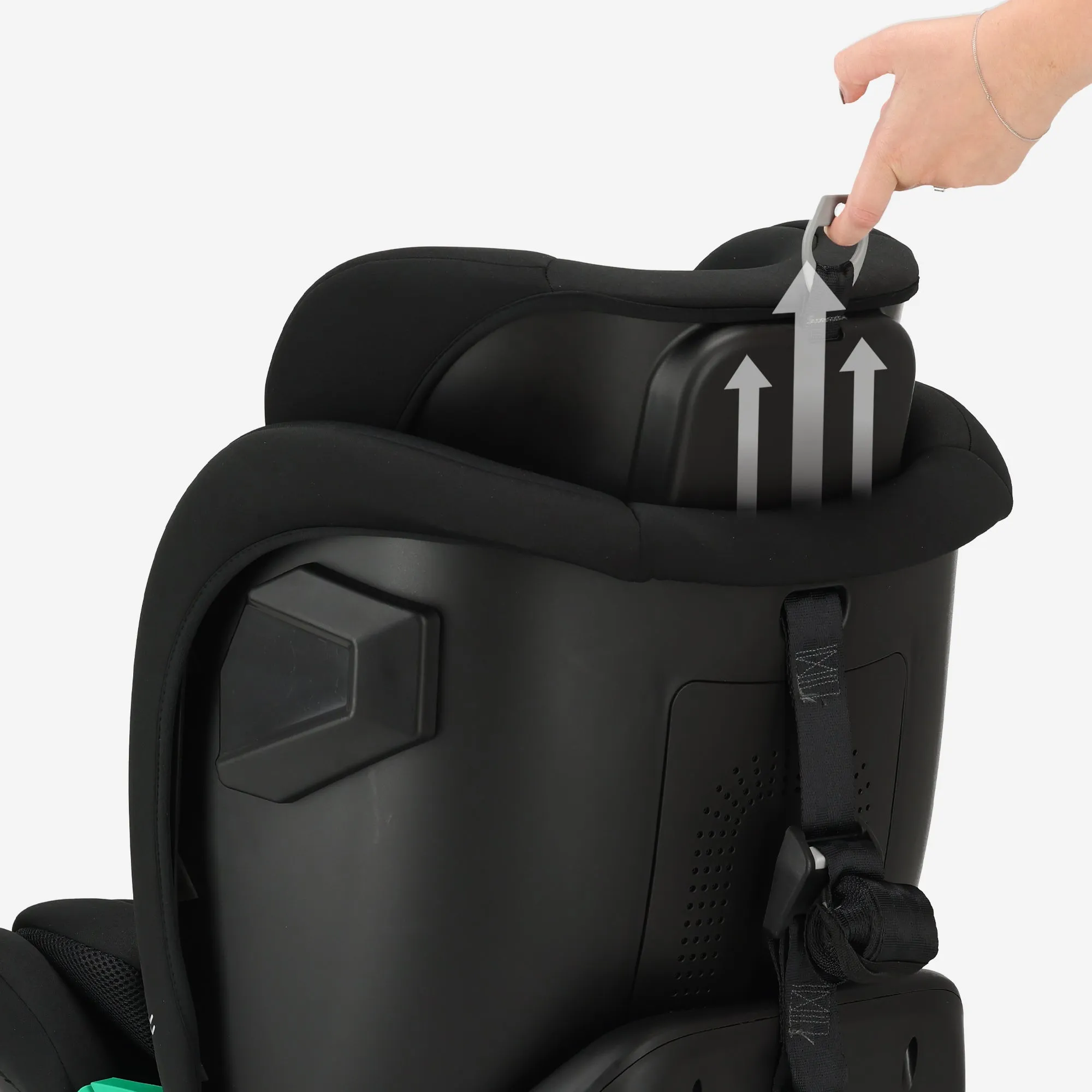 Silla de coche Colin Luxe I-size - Grupos 0-1-2-3 - Isofix - Giratoria 360° - Negro - Image 8