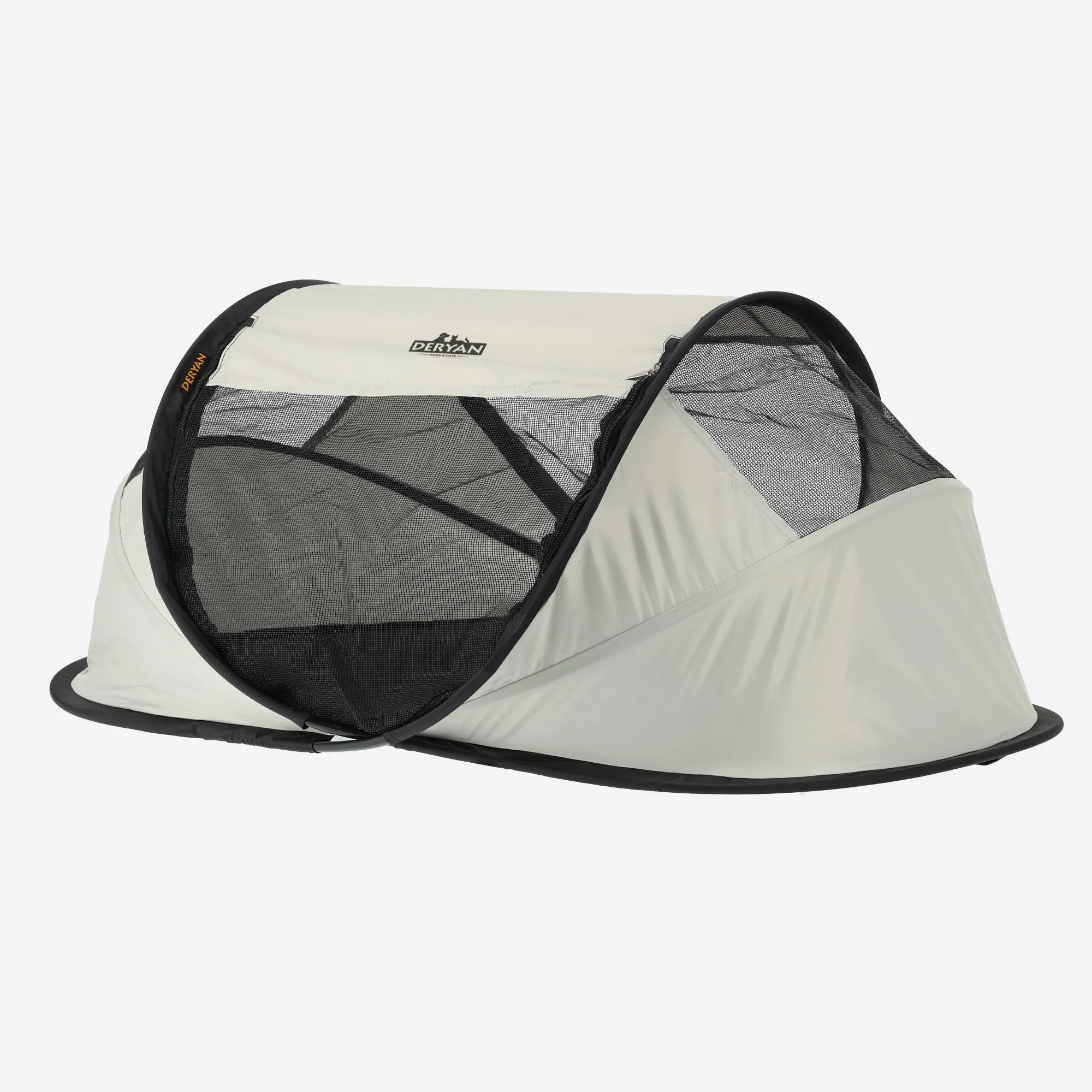 Deryan Perros y Gatos - Luxury Pop-Up Pet Travel-Cot - Corral para perros - Sistema pop-up - Banco plegable - Malla extra gruesa - Mediano - Image 2