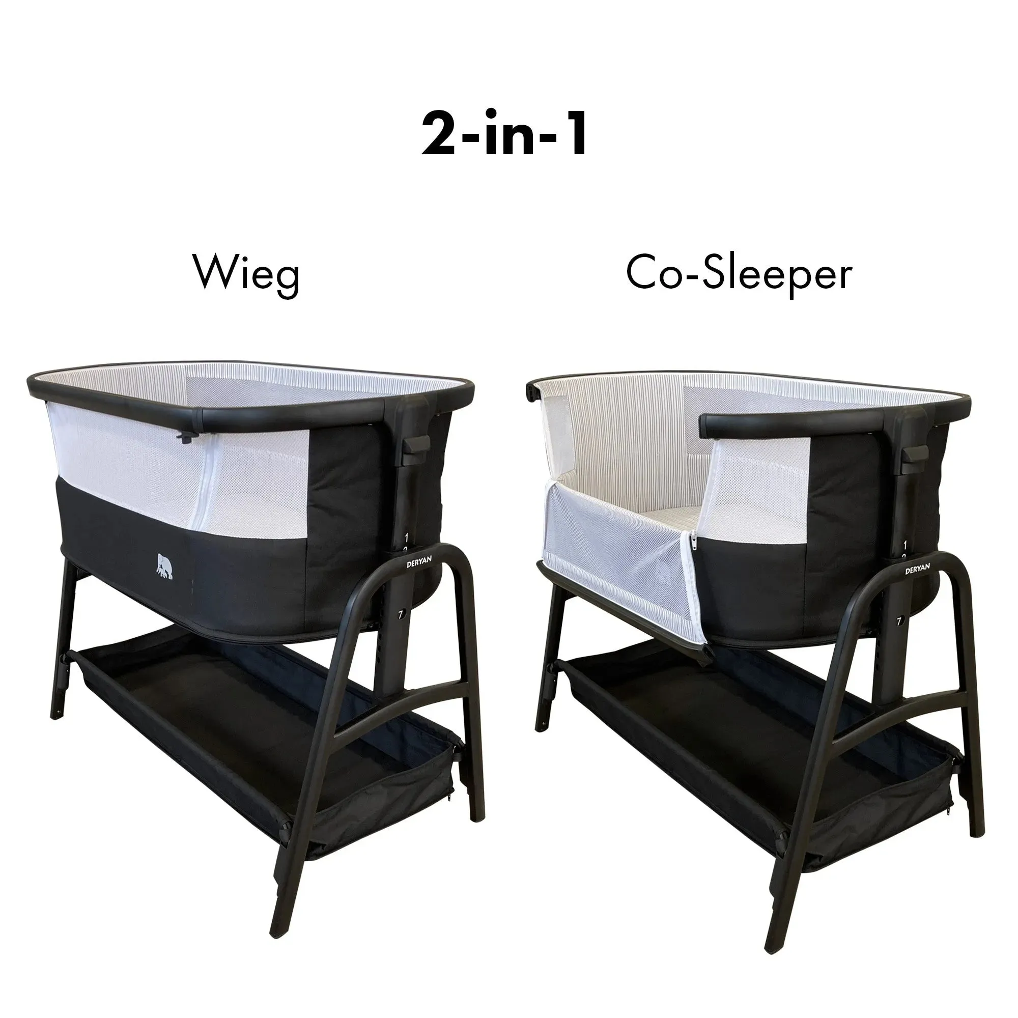 Dreamy Co-Sleeper - Cuna - Negro - Image 3