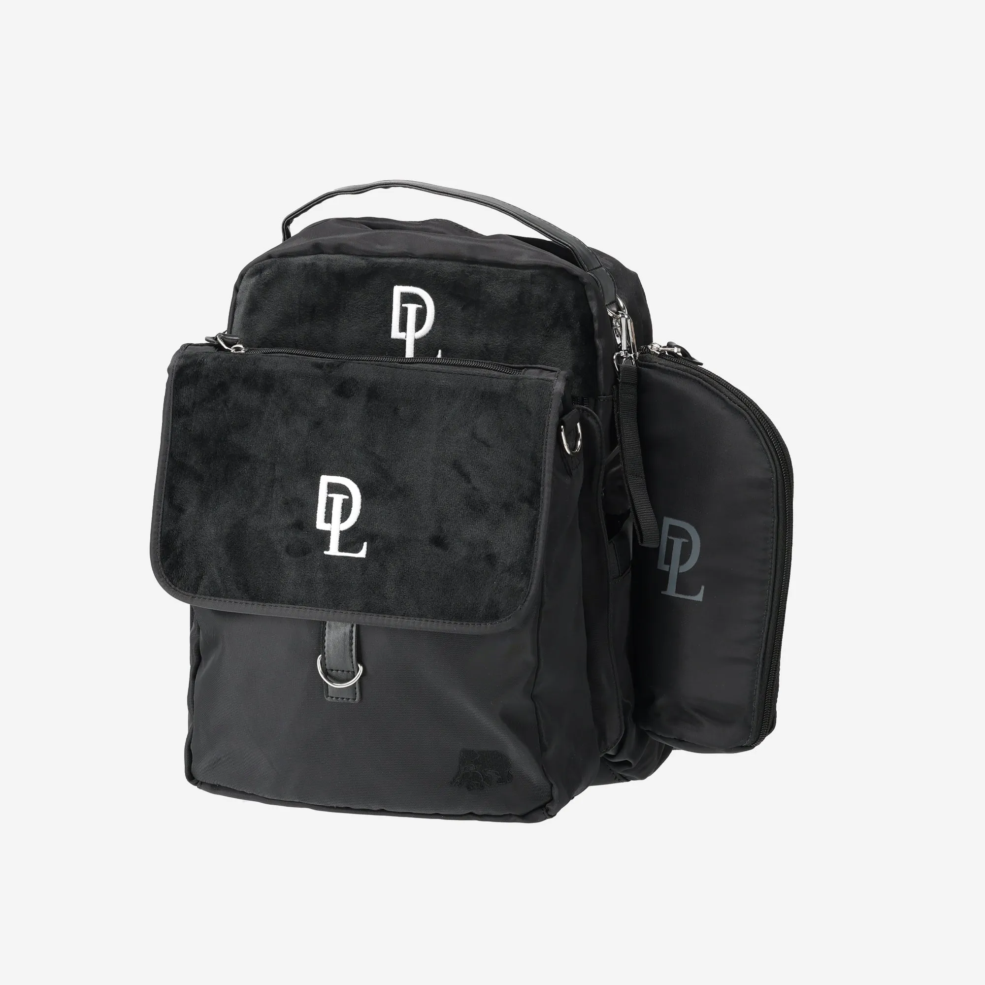 Bolsa para pañales de tres piezas Negro - Image 8