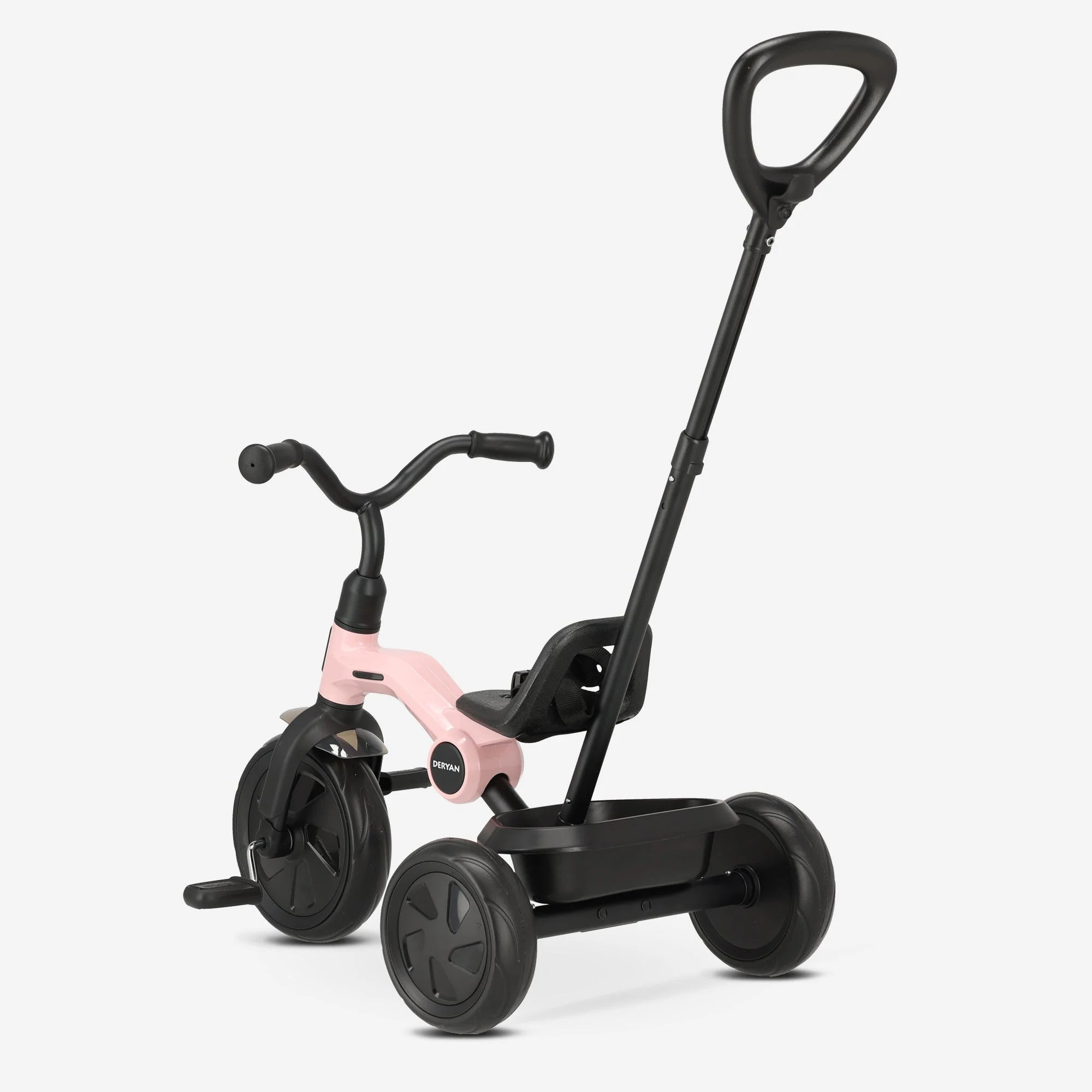 Triciclo Drifter con barra de empuje Rosa - Image 10