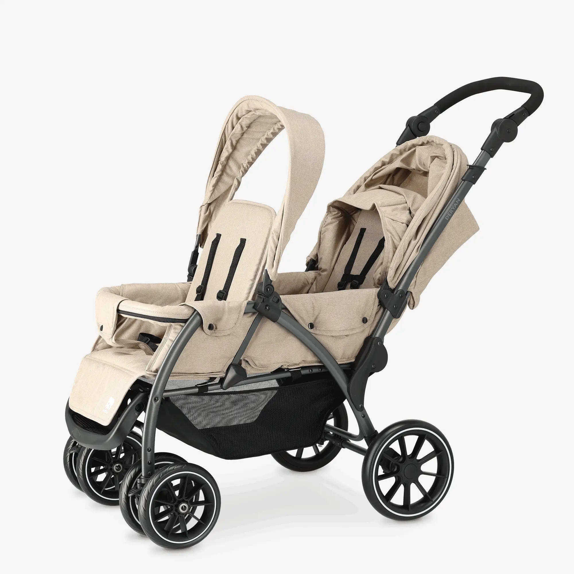 Carrito doble Elena Nougat - Image 9
