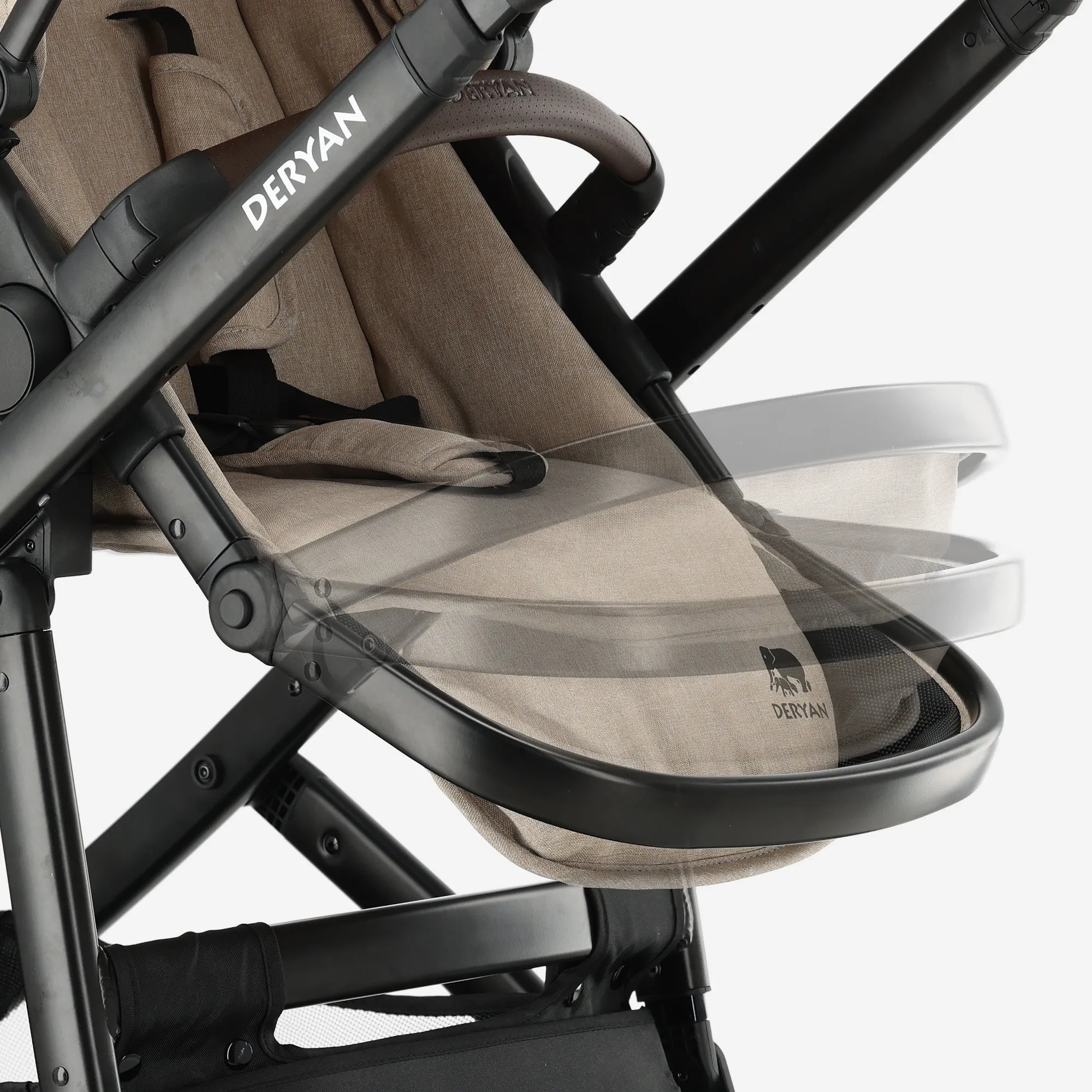 EVY V2 Duo Pram 2 en 1 Turrón - Image 9