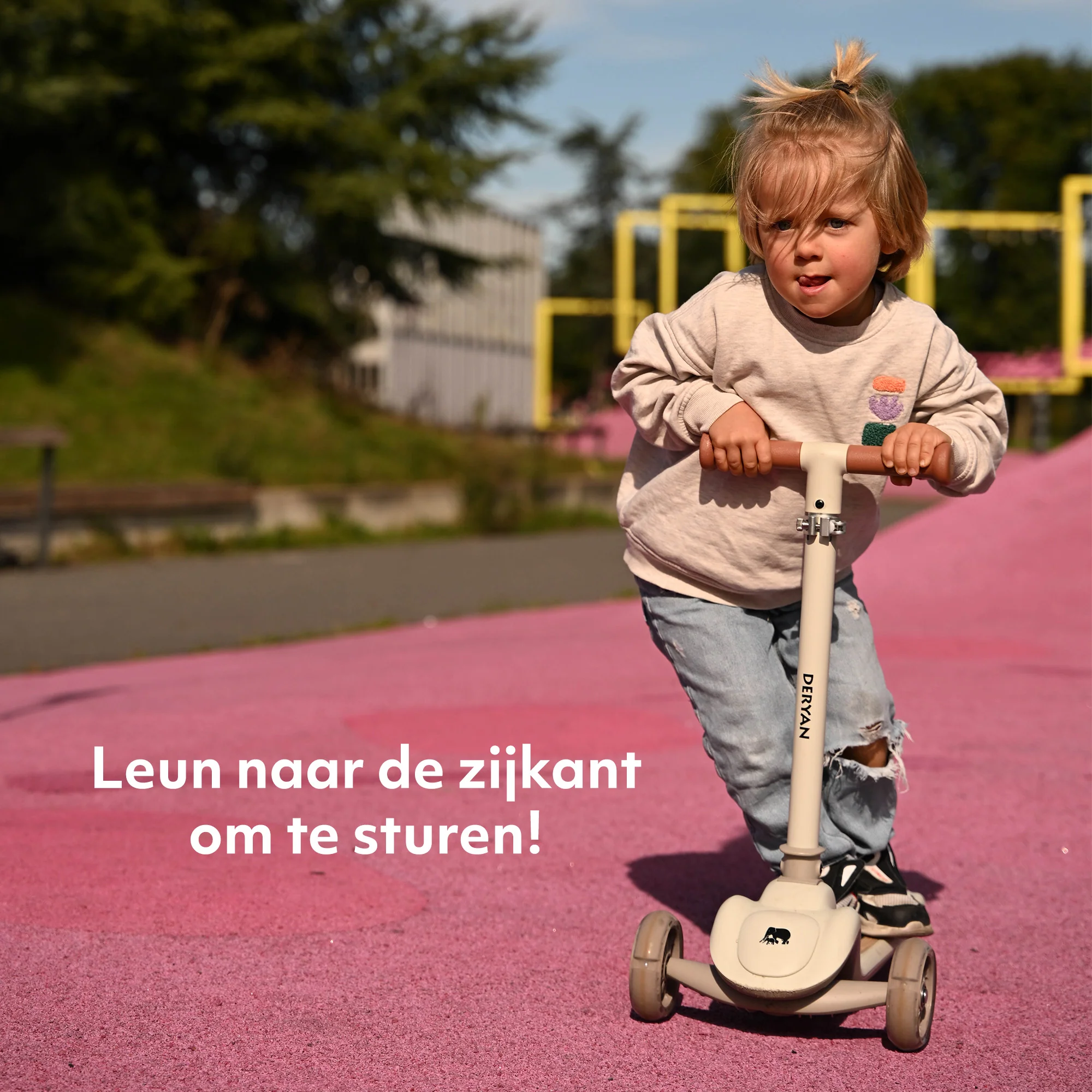 Harvey Kids scooter 3 ruedas - grupo de edad 3+ - max 50kg - luces LED en las ruedas - altura ajustable 65-70-75-80 cm - Gris - Image 10