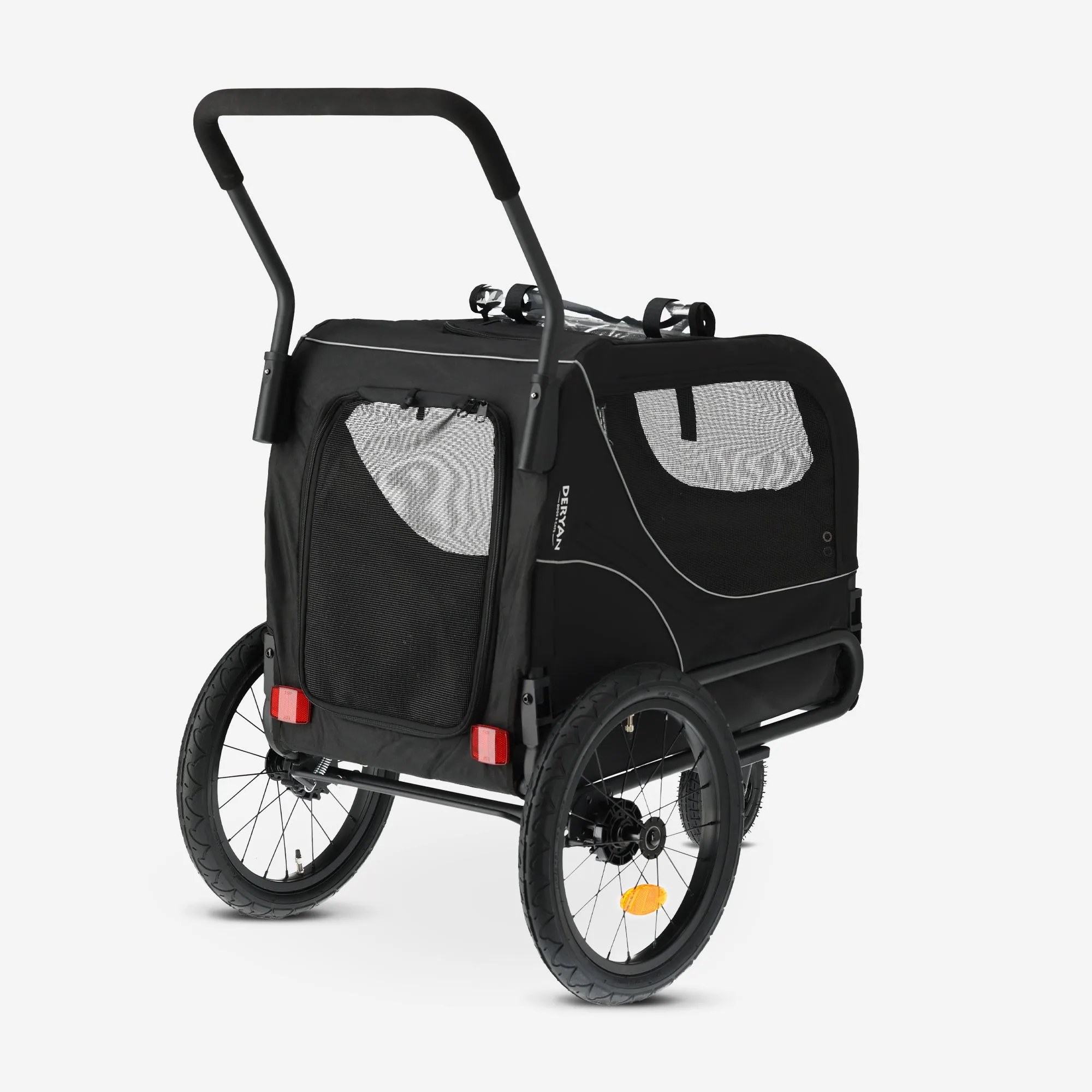 Carrito de bicicleta para perros 2 en 1 - Plegable - Hasta 20 kg - Apto para bicicletas eléctricas - Image 10