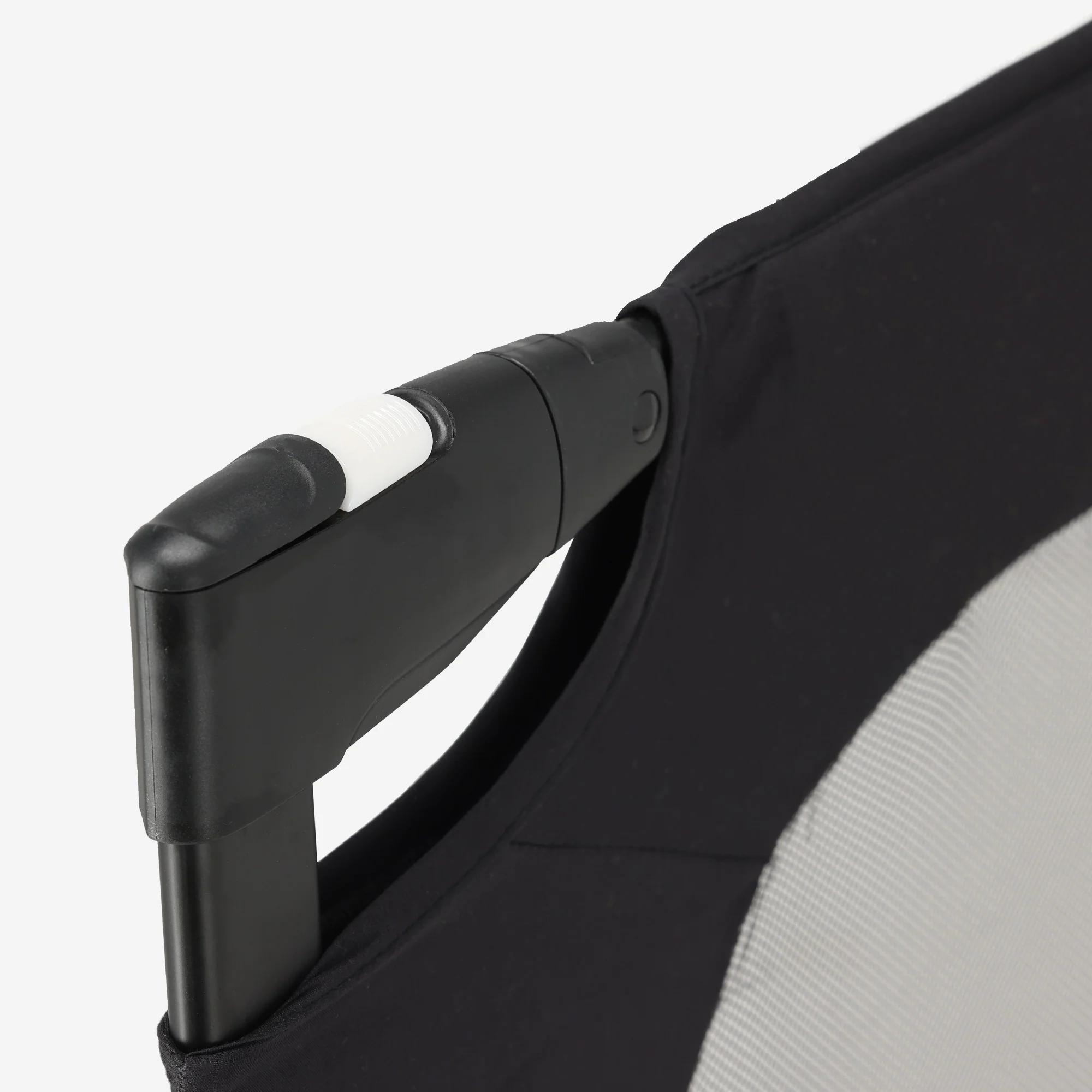 Barrera de Cama de Lujo 150 cm Negro - Image 5