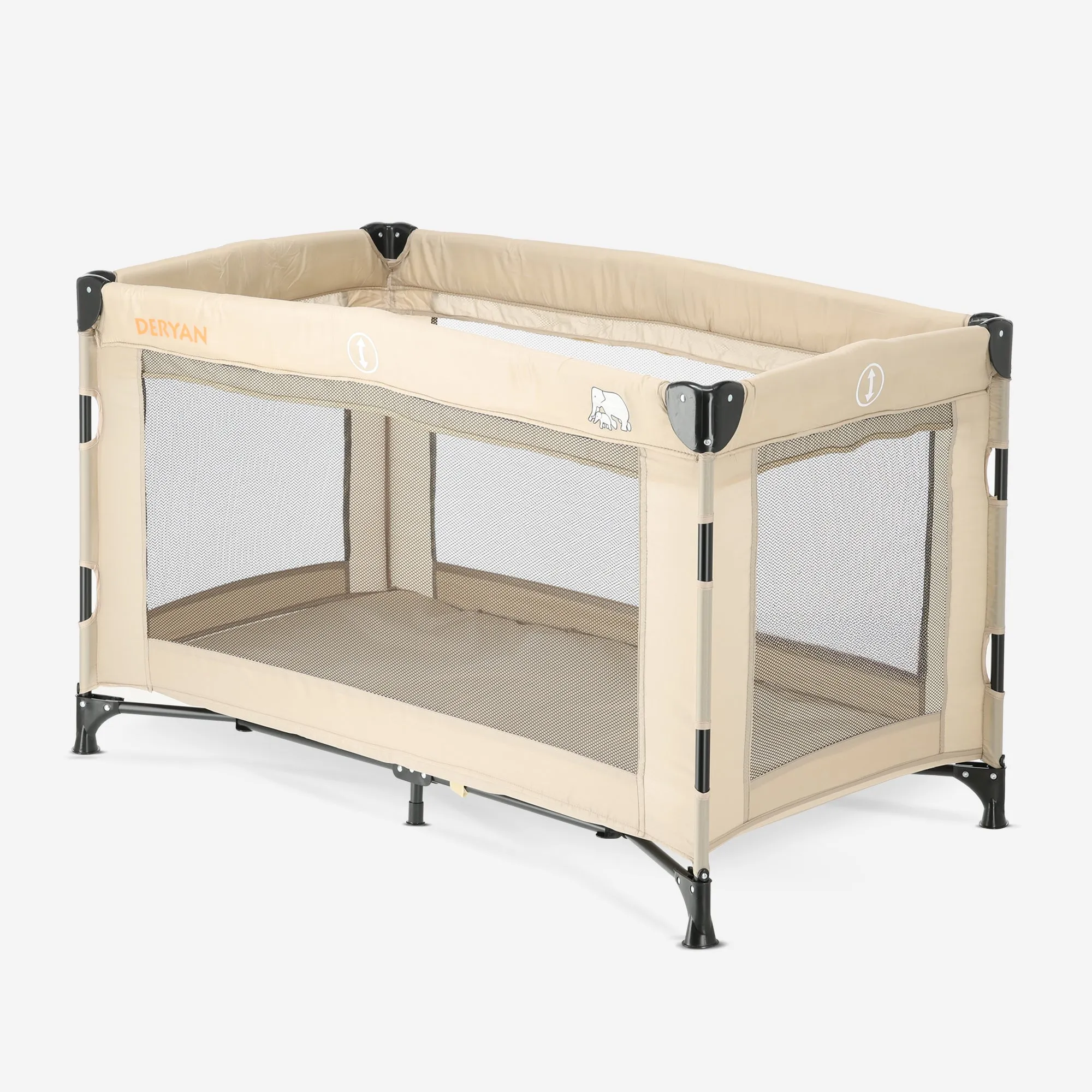 Cama de Camping de Lujo Crema - Image 2