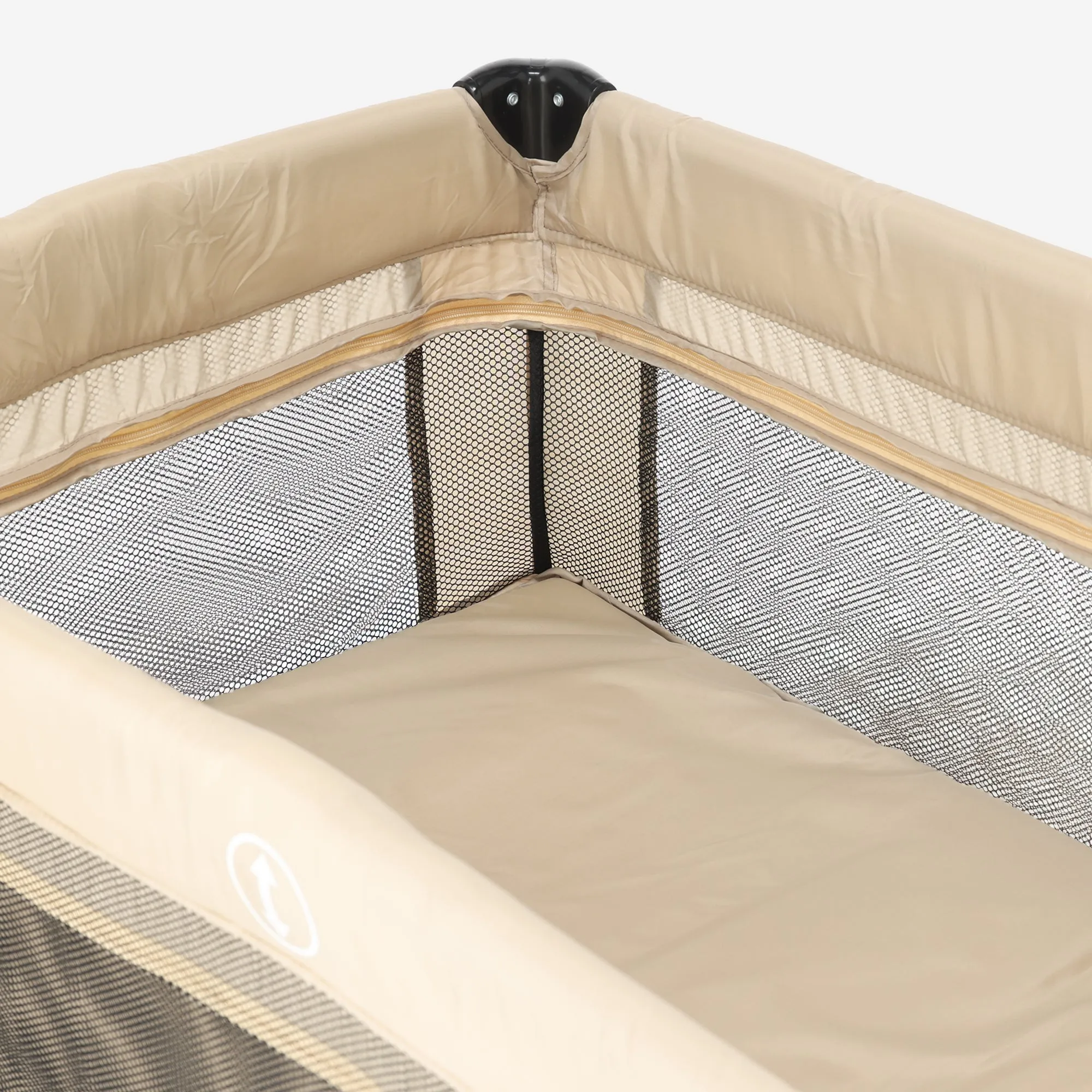 Cama de Camping de Lujo Crema - Image 3