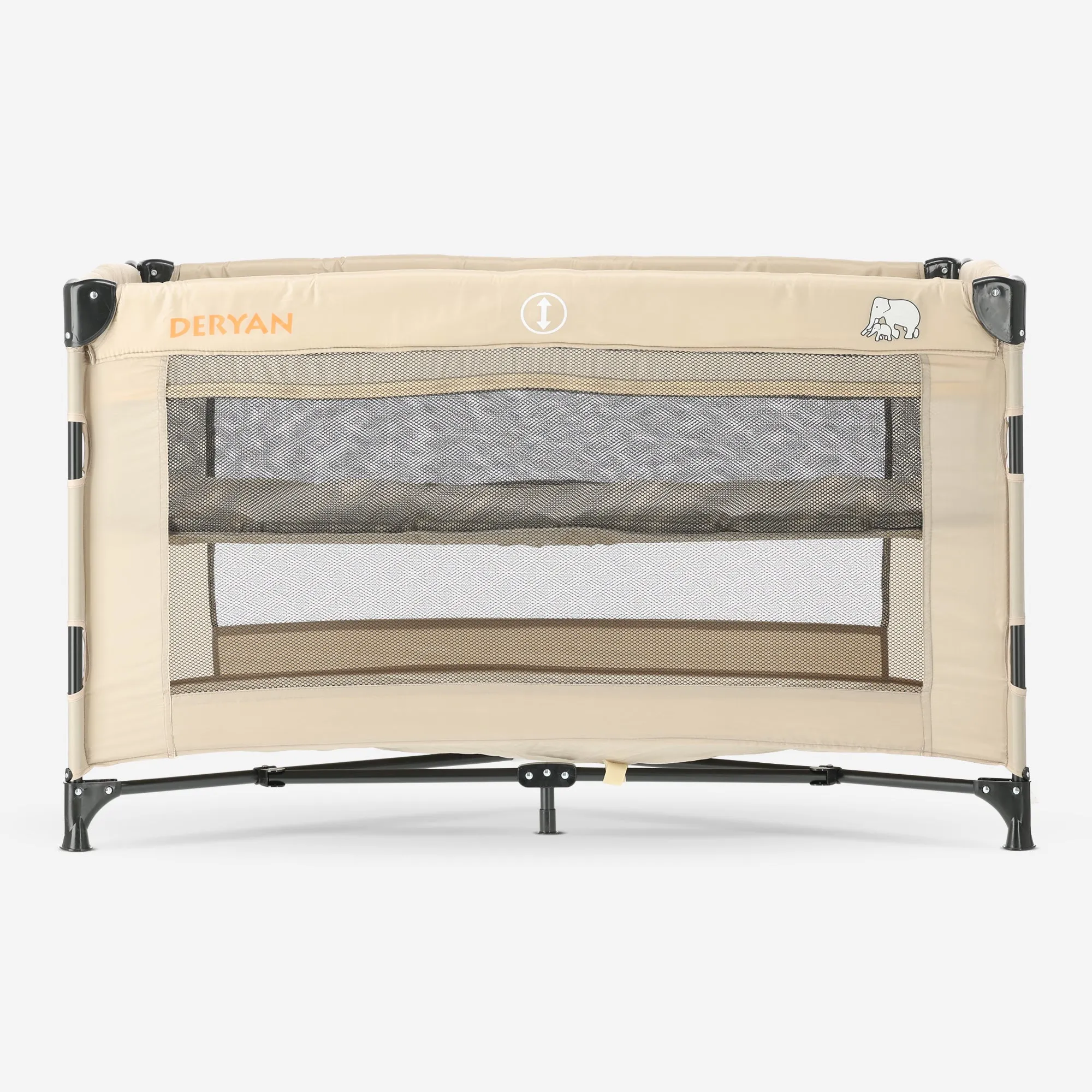 Cama de Camping de Lujo Crema - Image 5