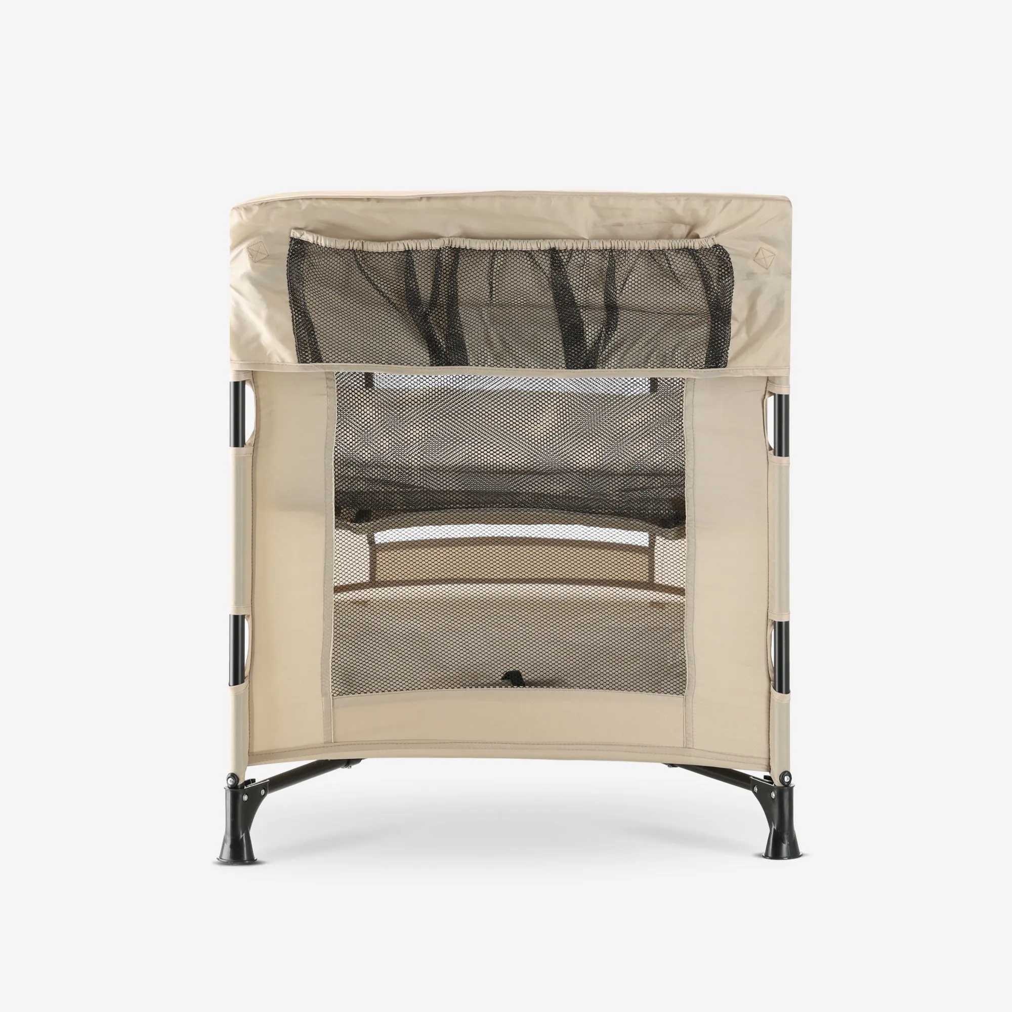 Cama de Camping de Lujo Crema - Image 7