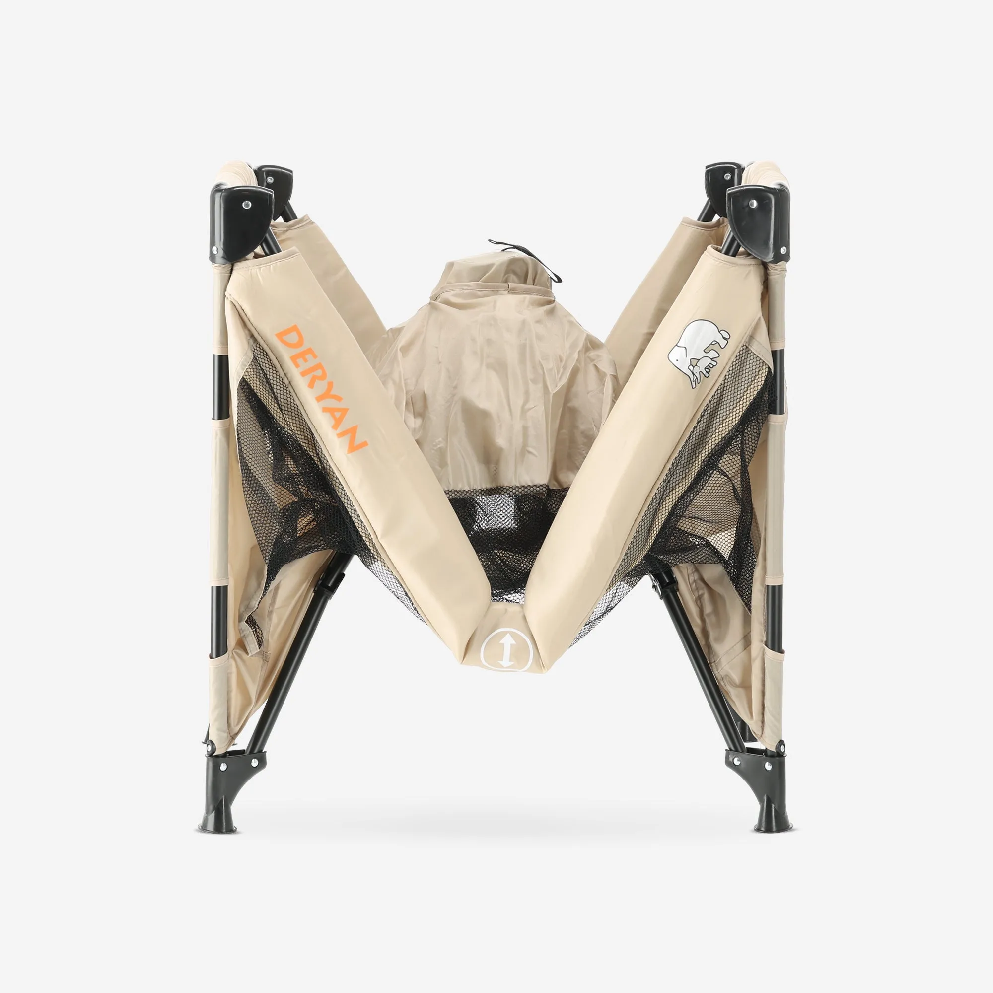 Cama de Camping de Lujo Crema - Image 9