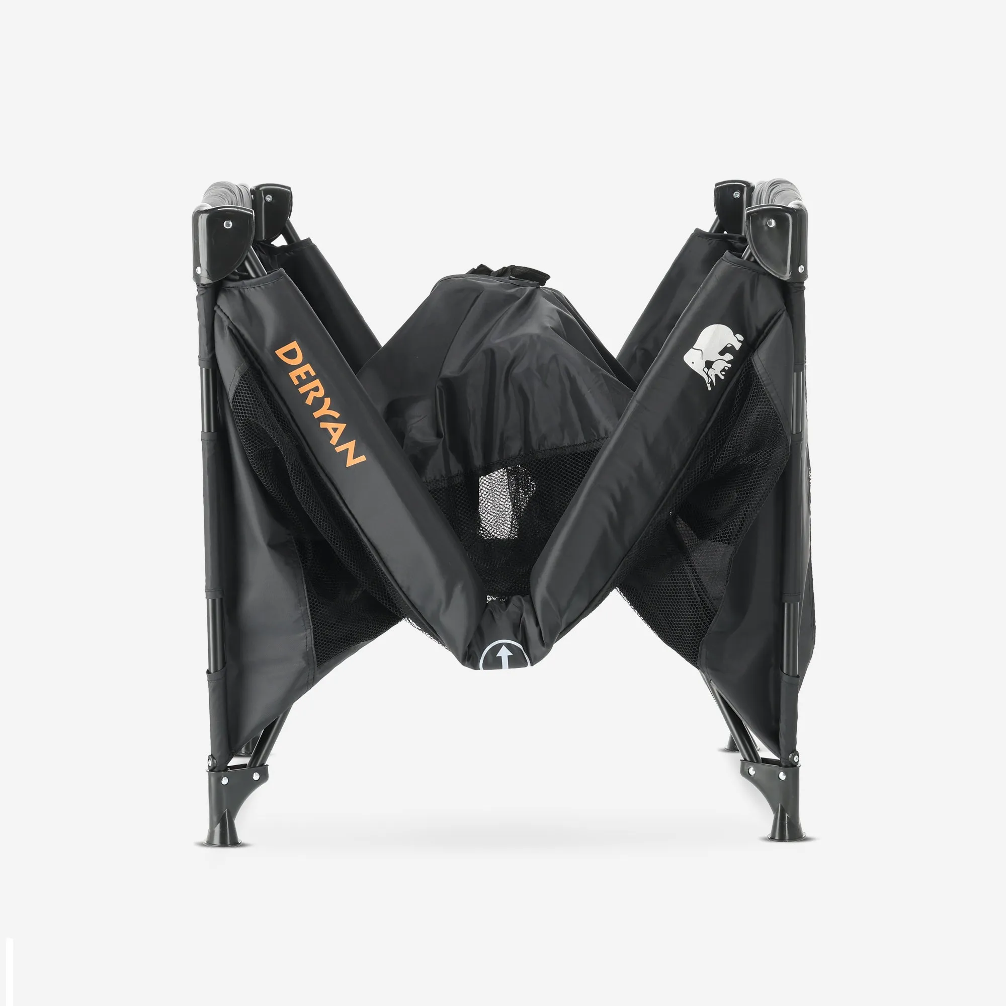 Cama de Camping de Lujo Negra - Image 10