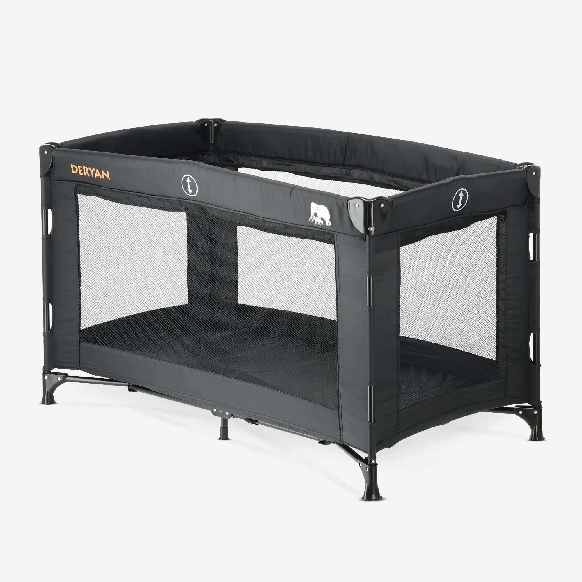 Cama de Camping de Lujo Negra - Image 3