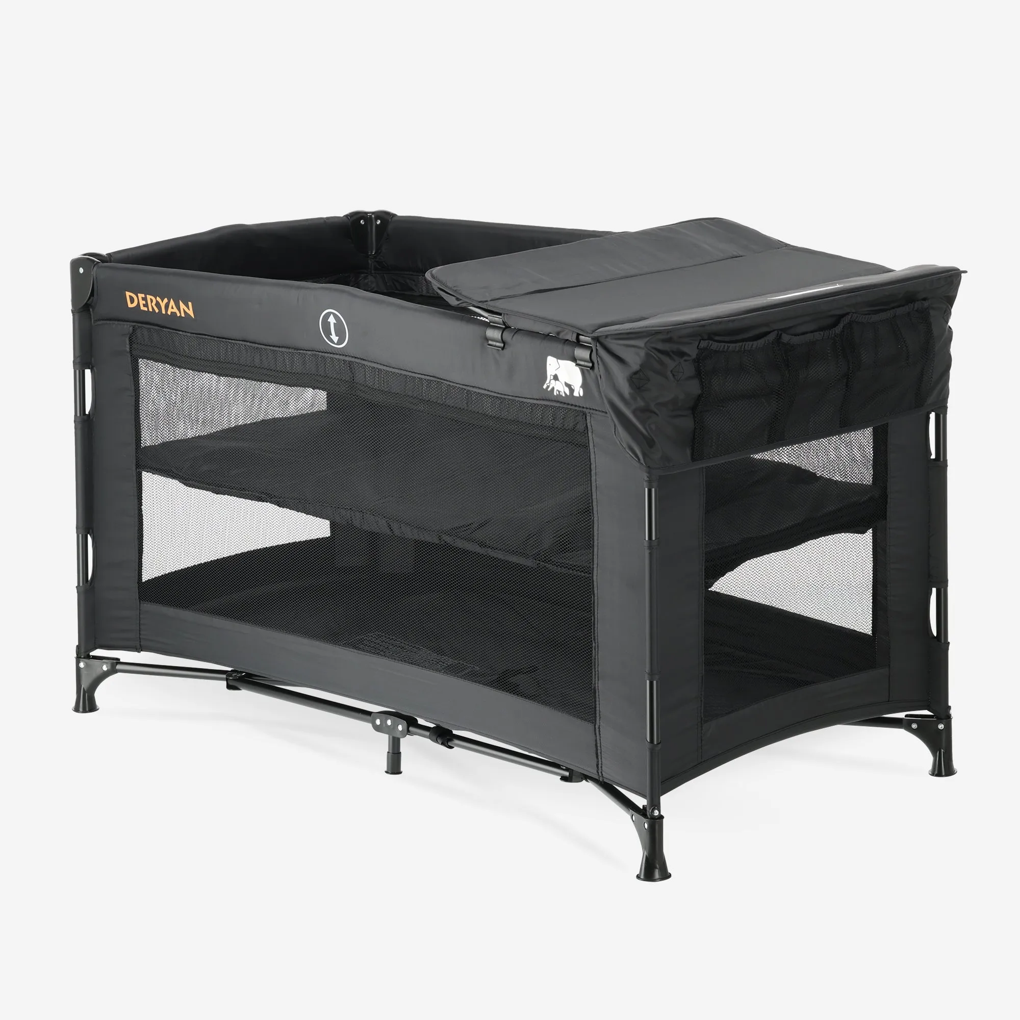 Cama de Camping de Lujo Negra - Image 5