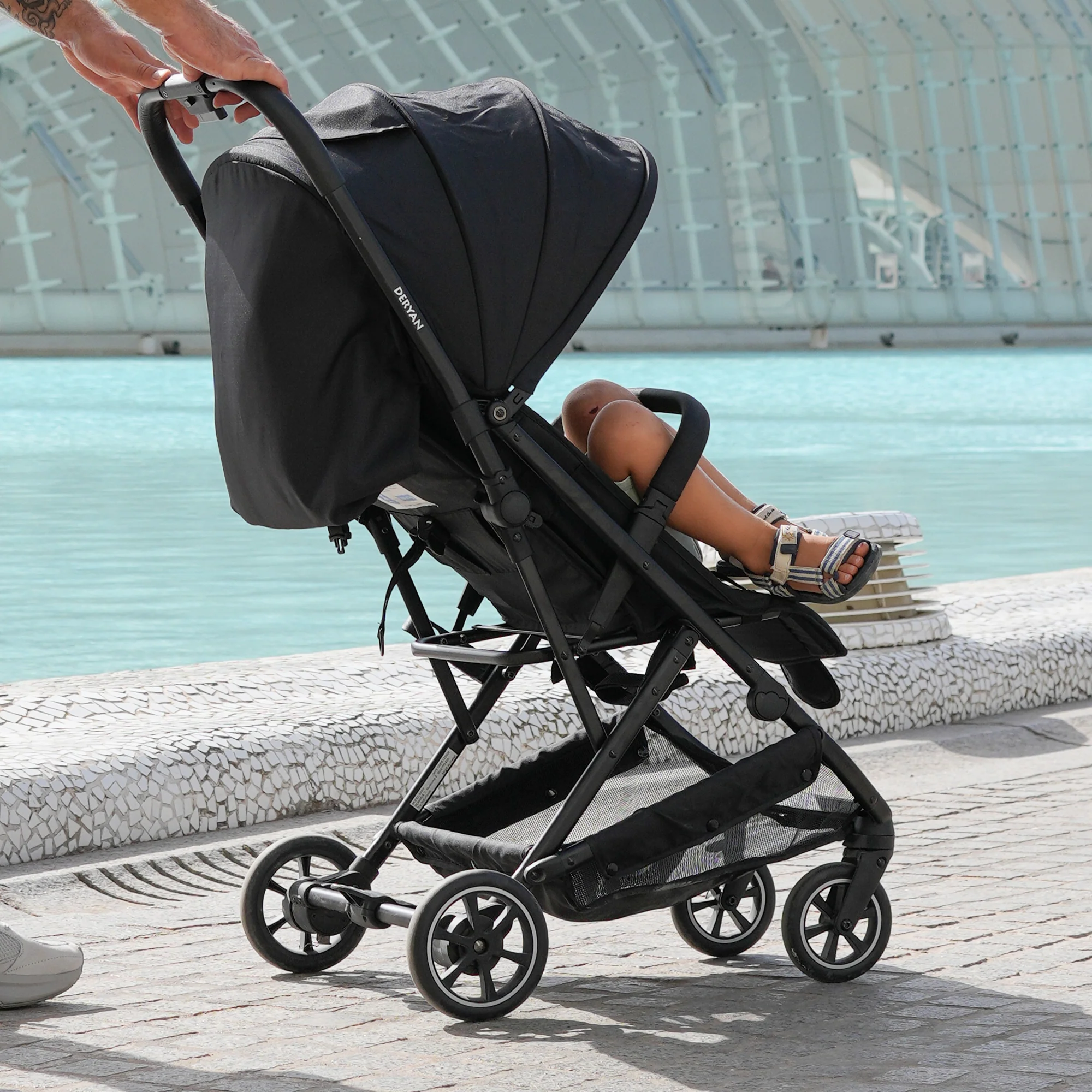 Luxe Easy² Lichtgewicht Buggy - Chocolade - Image 4