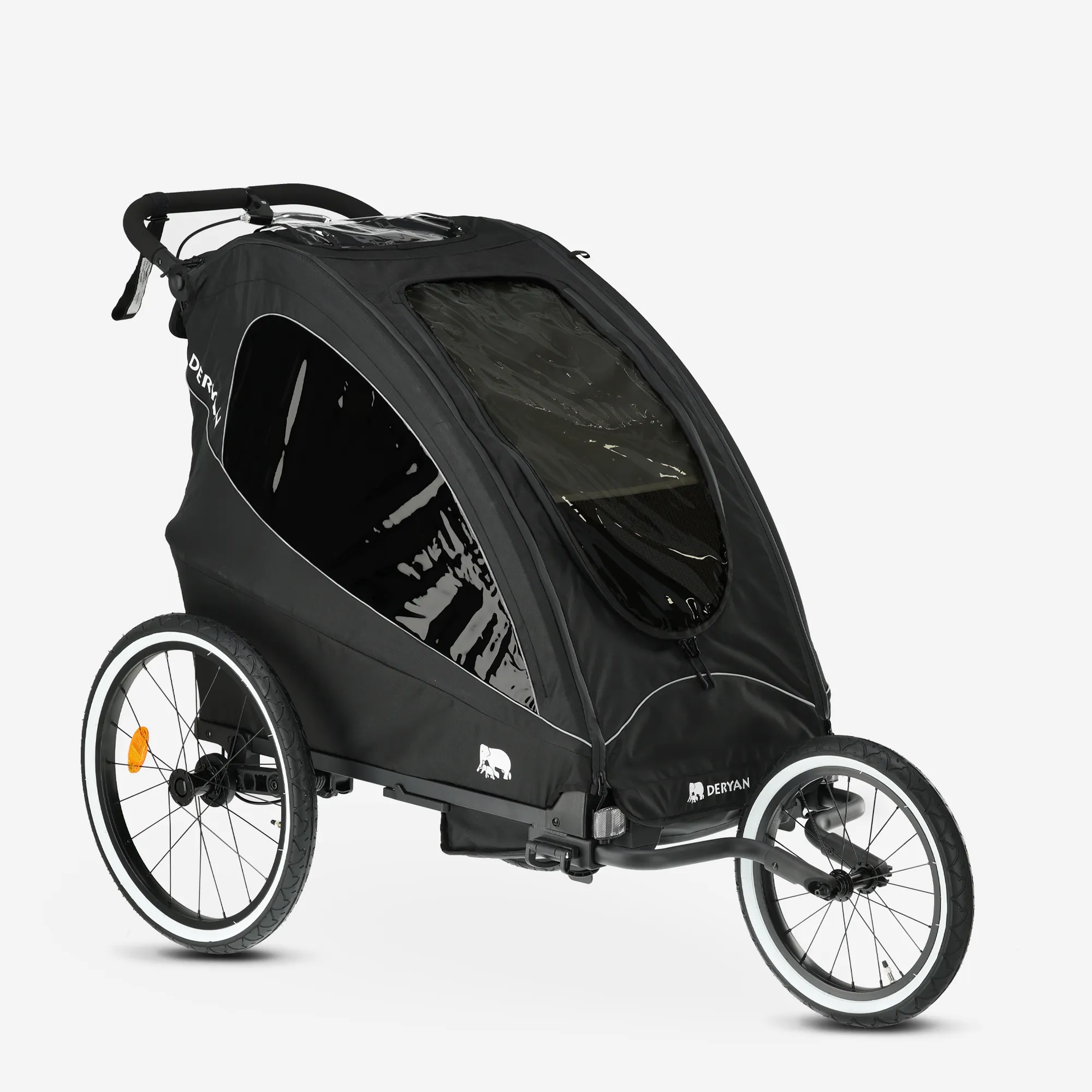 Carrito de Bicicleta de Lujo - carrito de bicicleta y cochecito y cochecito de running - 1 persona - Image 5