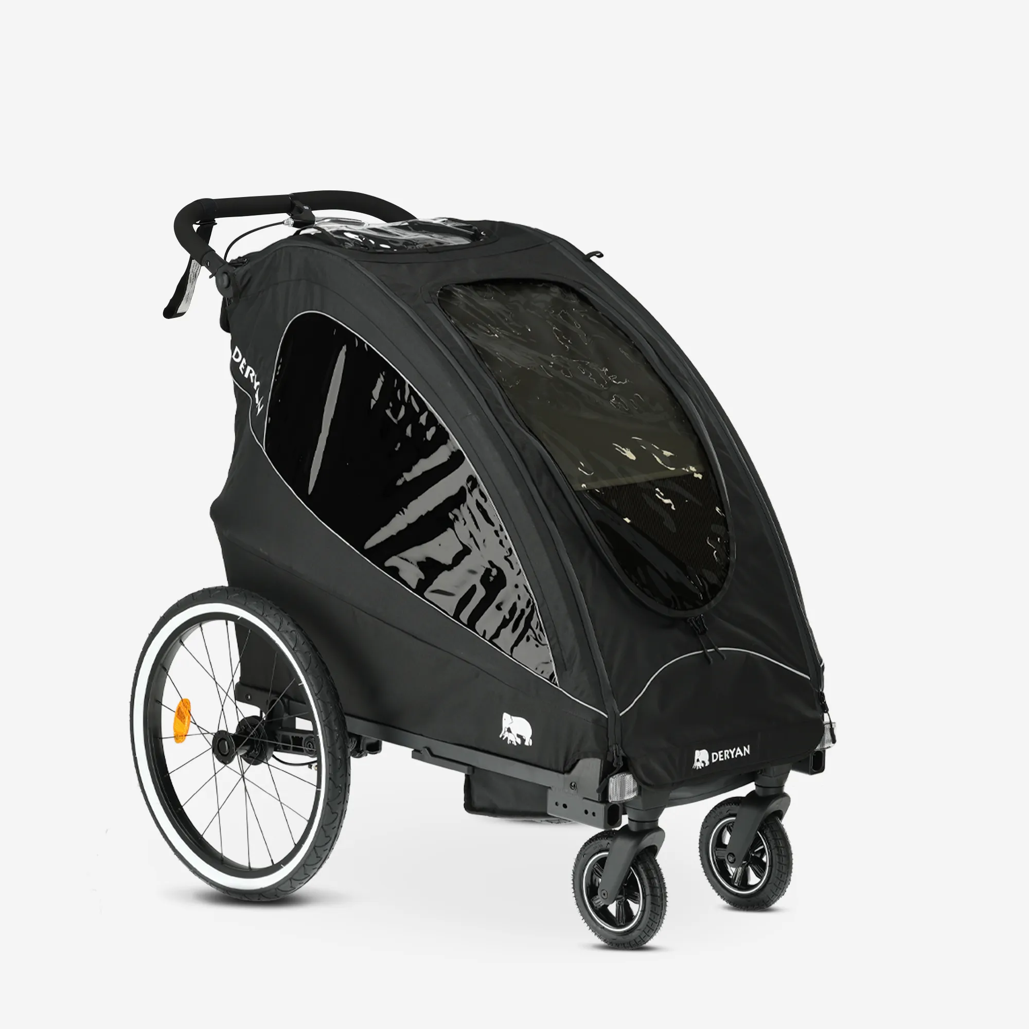 Carrito de Bicicleta de Lujo - carrito de bicicleta y cochecito y cochecito de running - 1 persona - Image 7