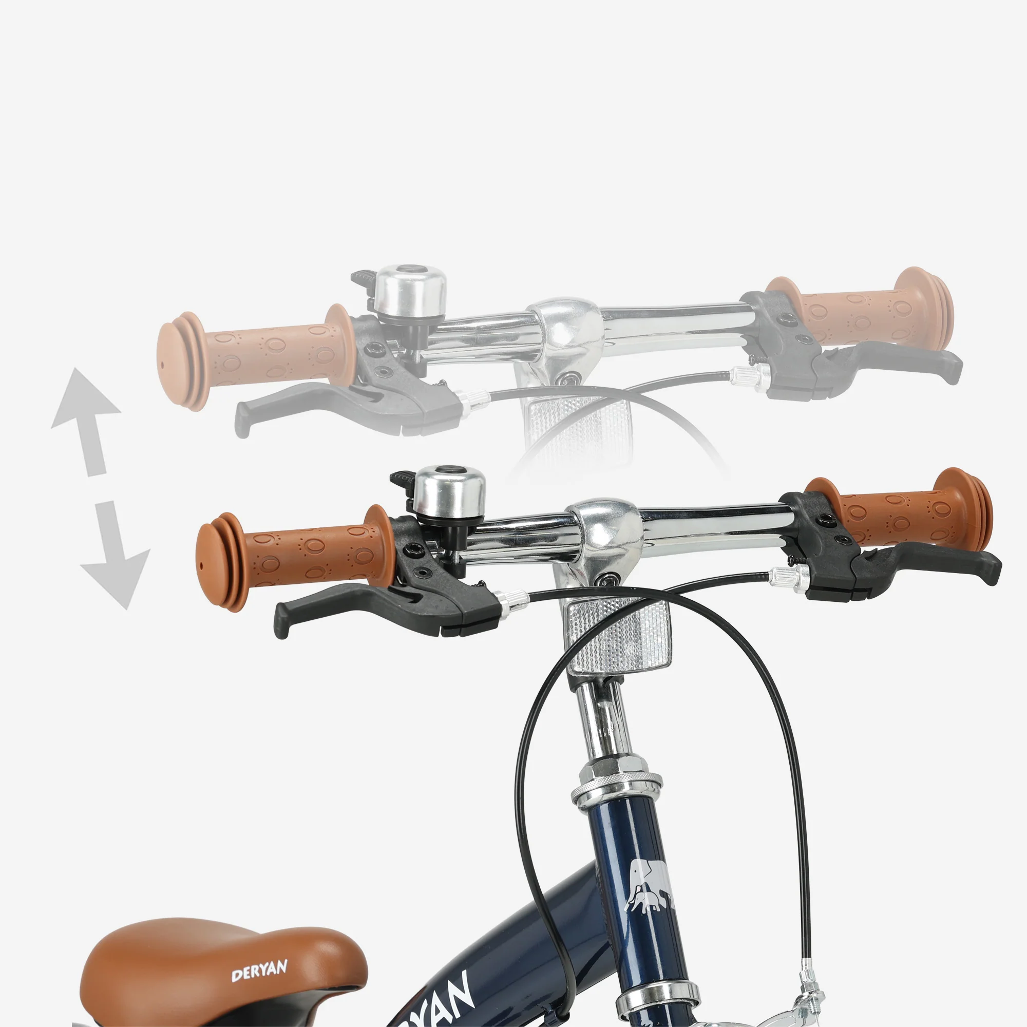 Bicicleta de lujo para niños 14 pulgadas - 3 en 1 - bicicleta de equilibrio Azul - Image 7
