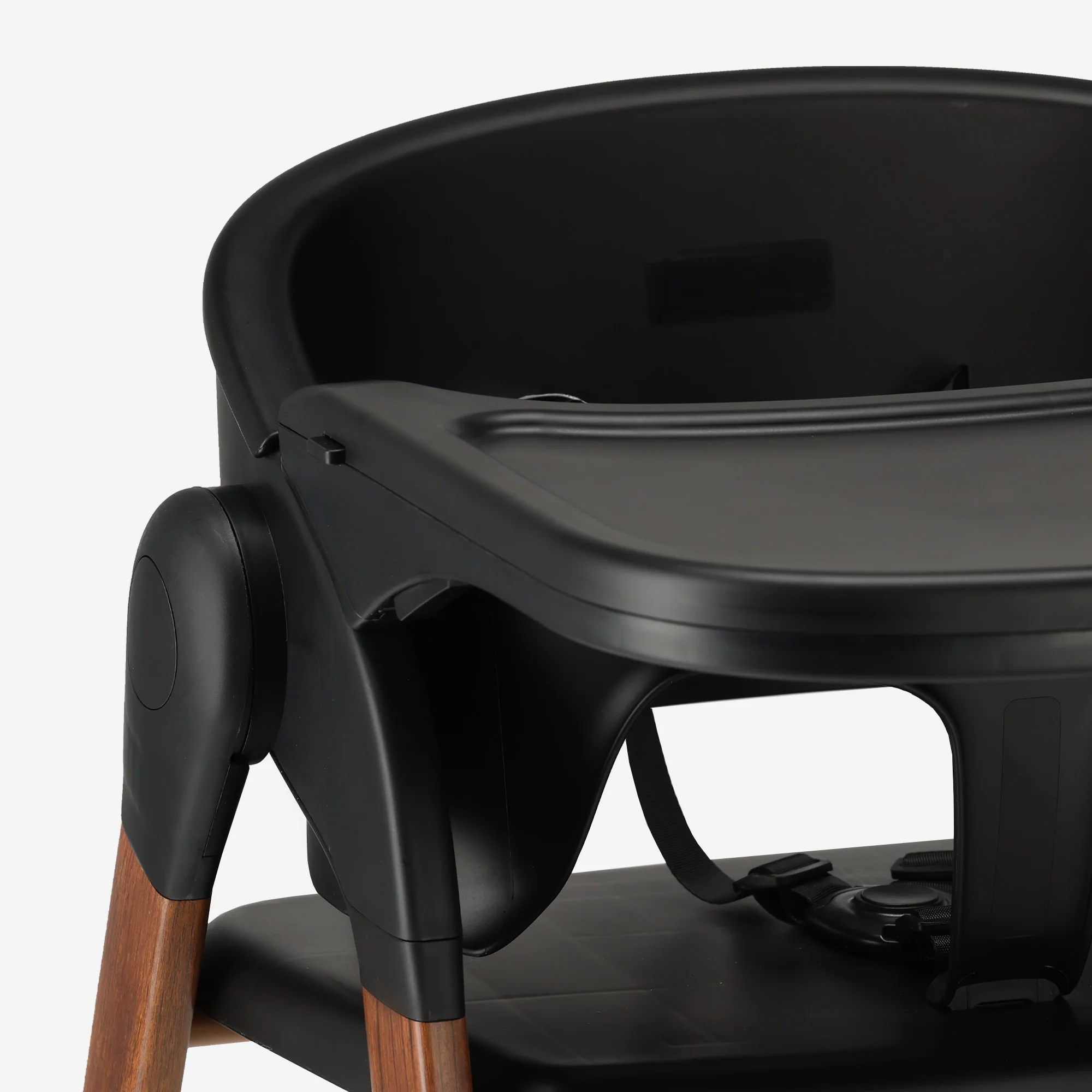Trona de lujo Negro / Madera - Image 11
