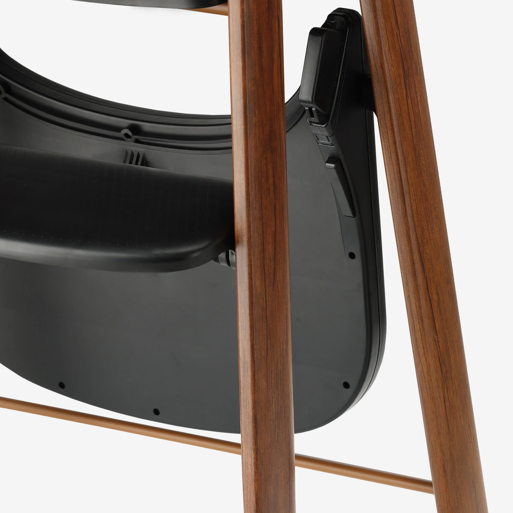 Trona de lujo Negro / Madera - Image 12