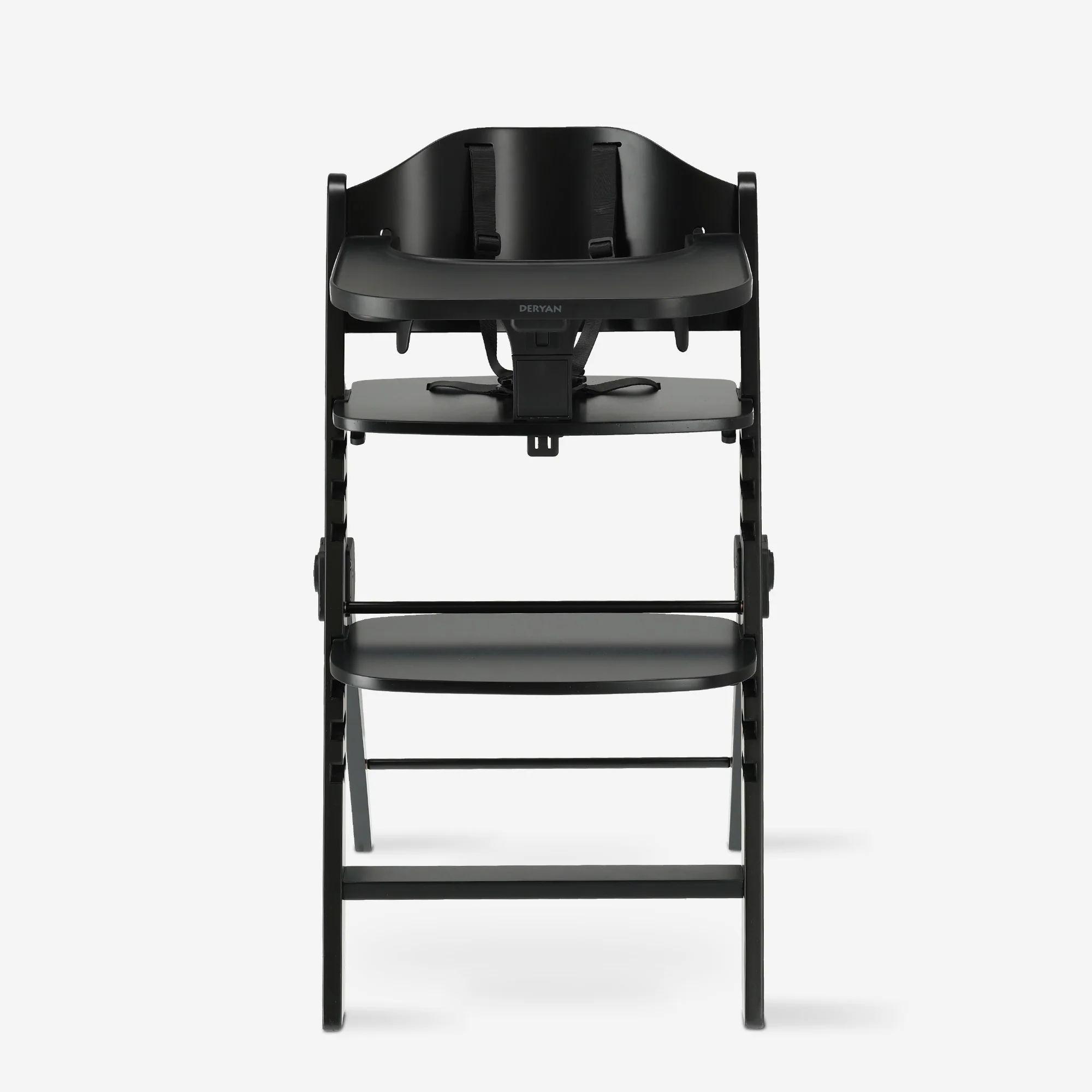 Odin Luxury Wooden Growing Chair Trona con Hamaca - Incluye Bandeja Comedor - Trona Ajustable - Negro - Image 10