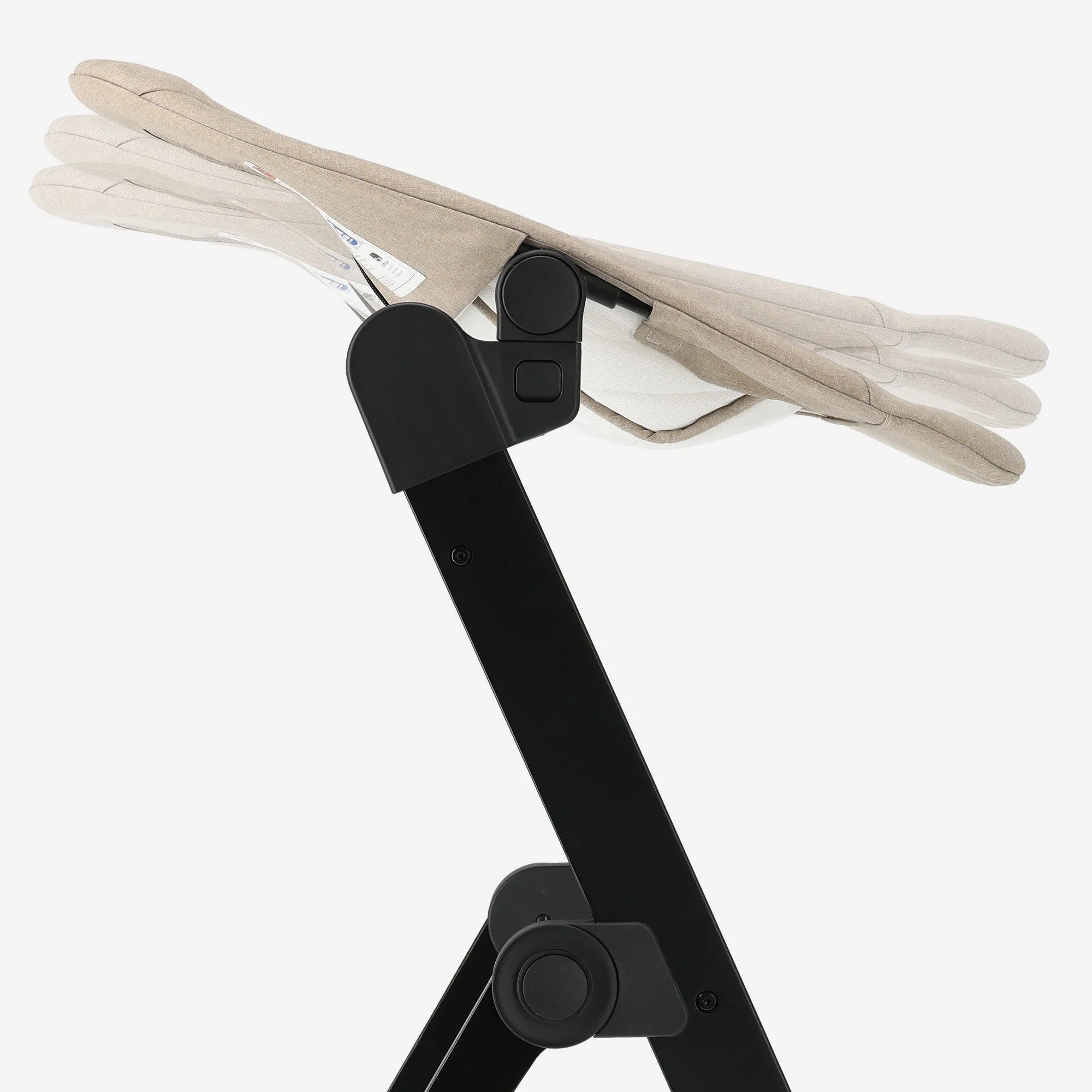 Odin Luxury Wooden Growing Chair Trona con Hamaca - Incluye Bandeja Comedor - Trona Ajustable - Nougat - Image 14