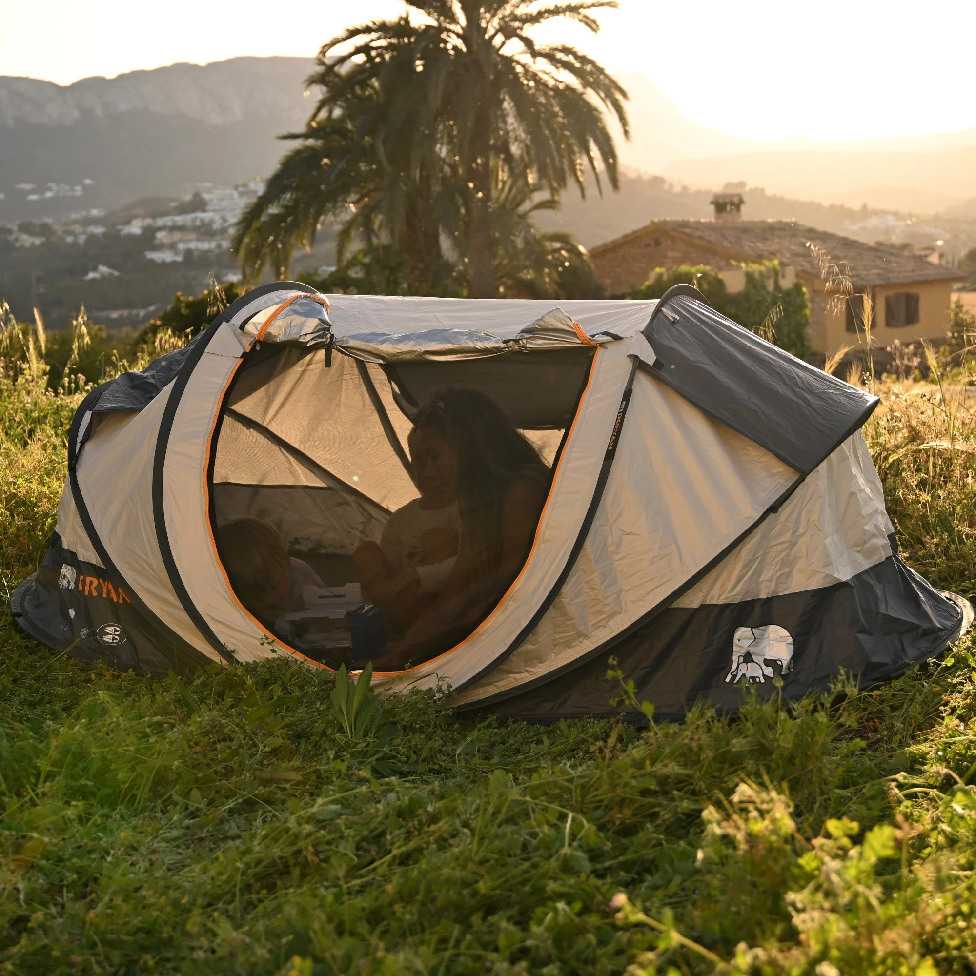 Pop Up Tent Cocoon - 2000MM columna de agua - Navy - Image 5
