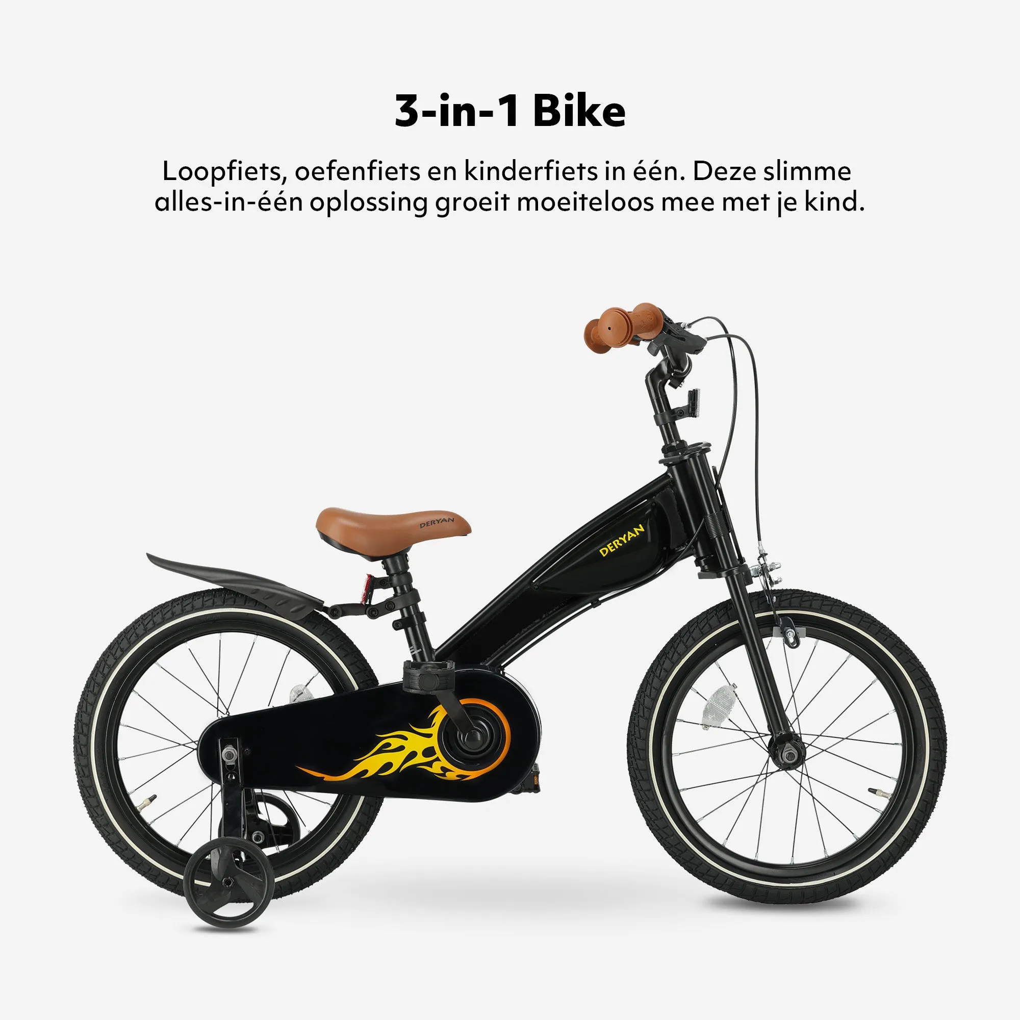 Turbo 3 en 1 Bicicleta para niños 16 pulgadas - Image 3