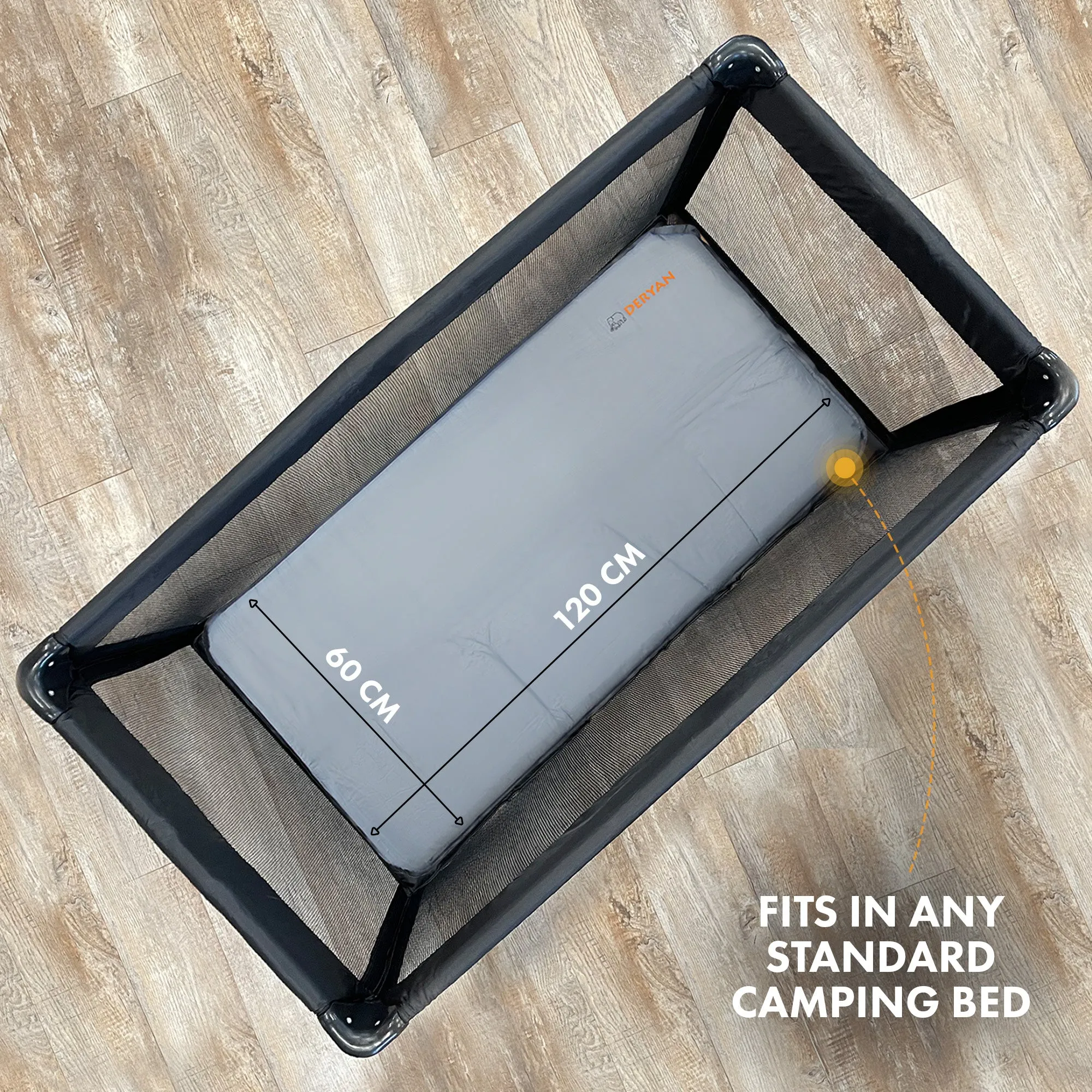 Colchón autohinchable para camping - 120x60 cm - Image 6